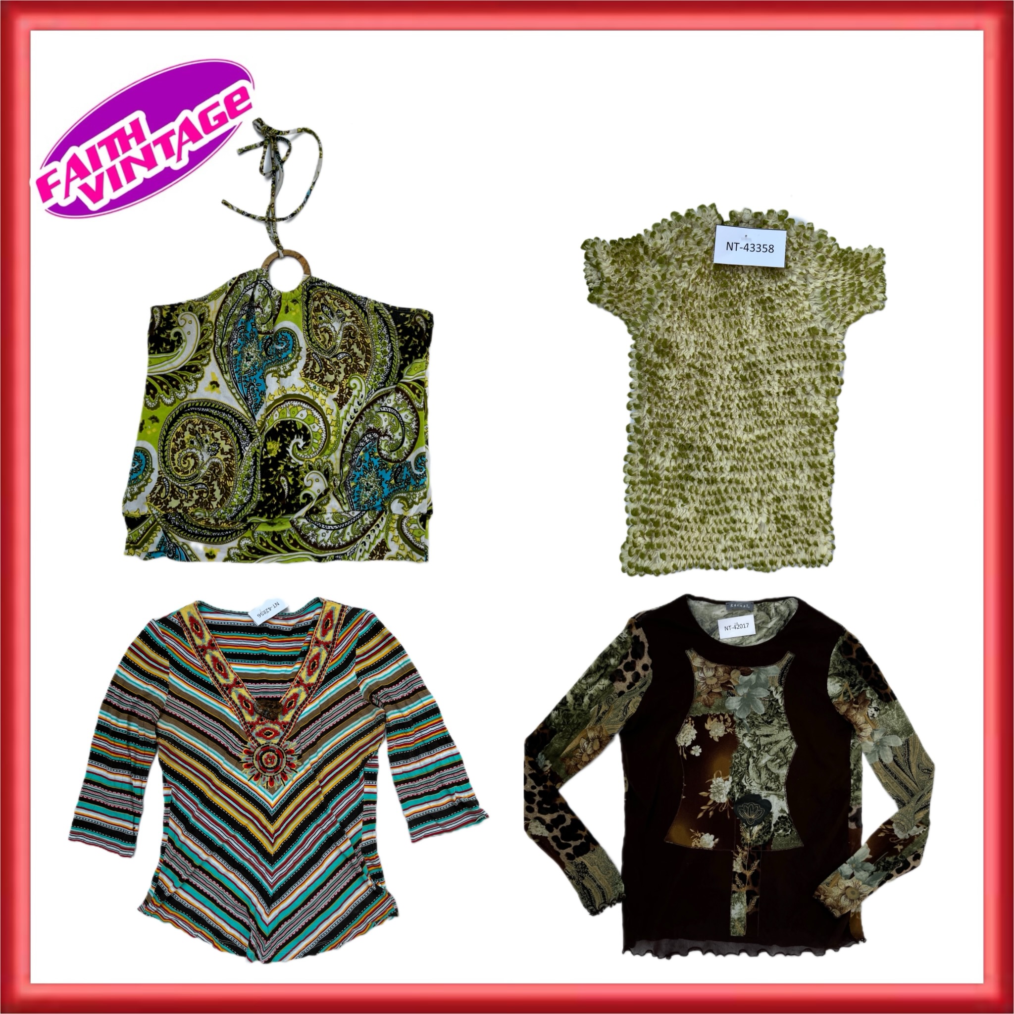 Green Guardiana Top Skirt and Dress Bundle (FV-530)