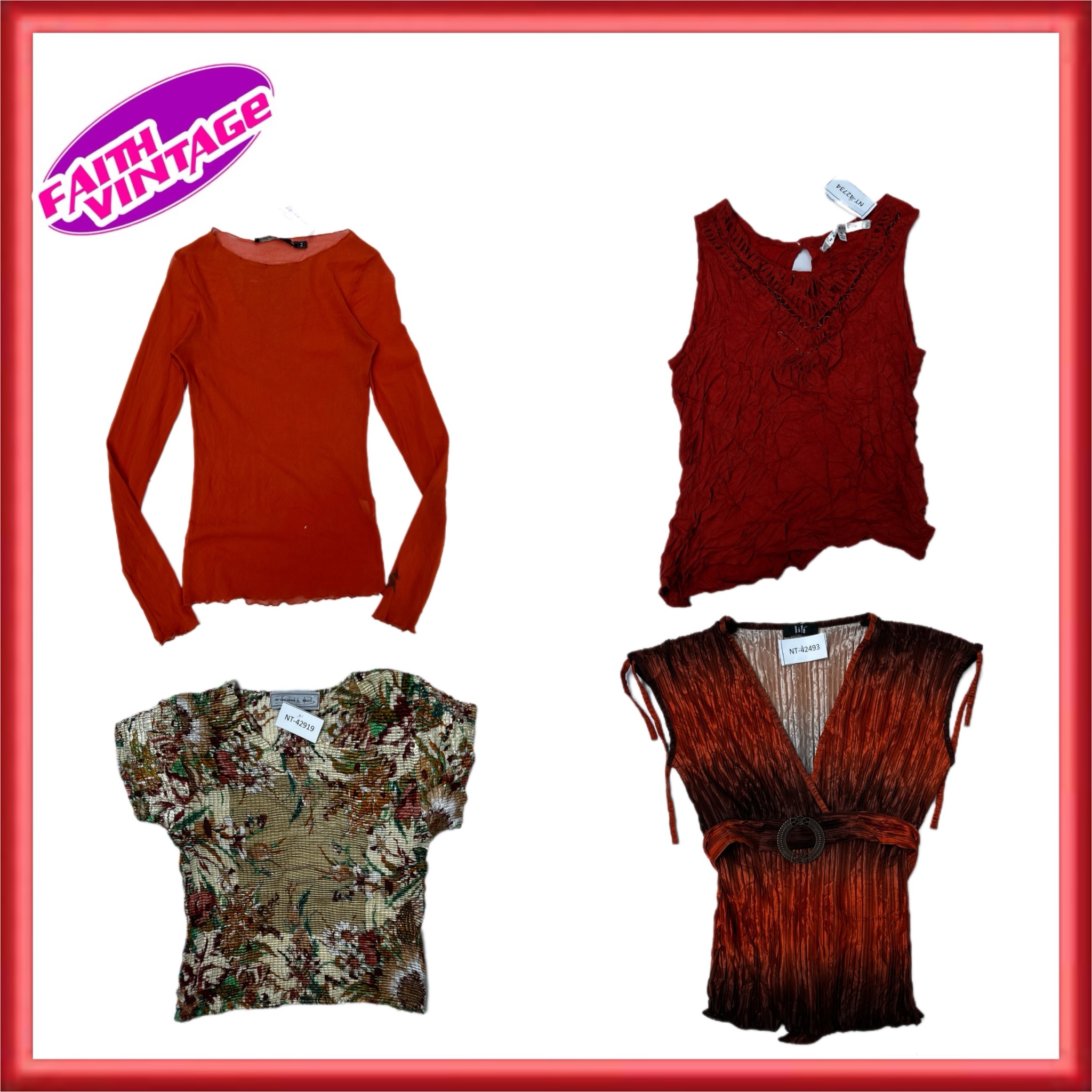 Chicago Wear of Girls Top Skirt and Dress Bundle(FV-533)