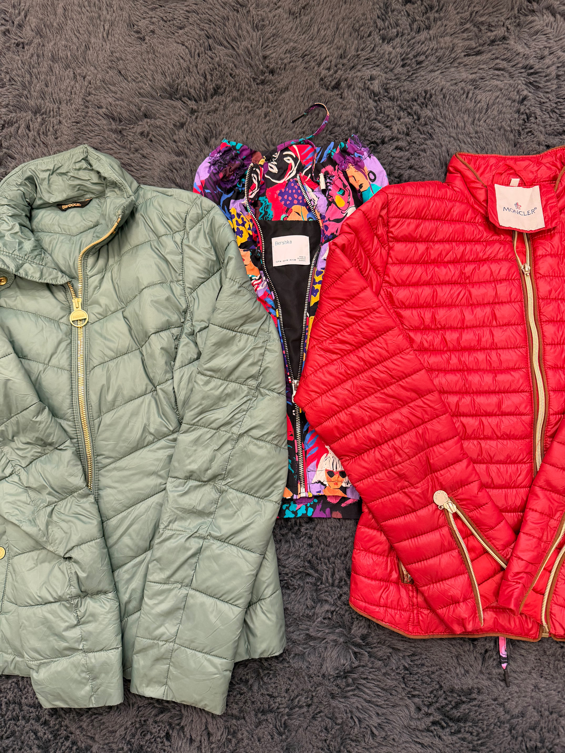 Women’s Branded Jackets (Moncler, Levi’s, Adidas, & More!)