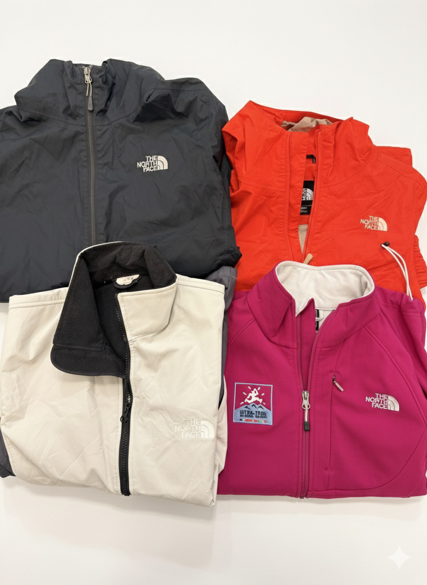 Branded Jackets (The North Face, Nike, Adidas)