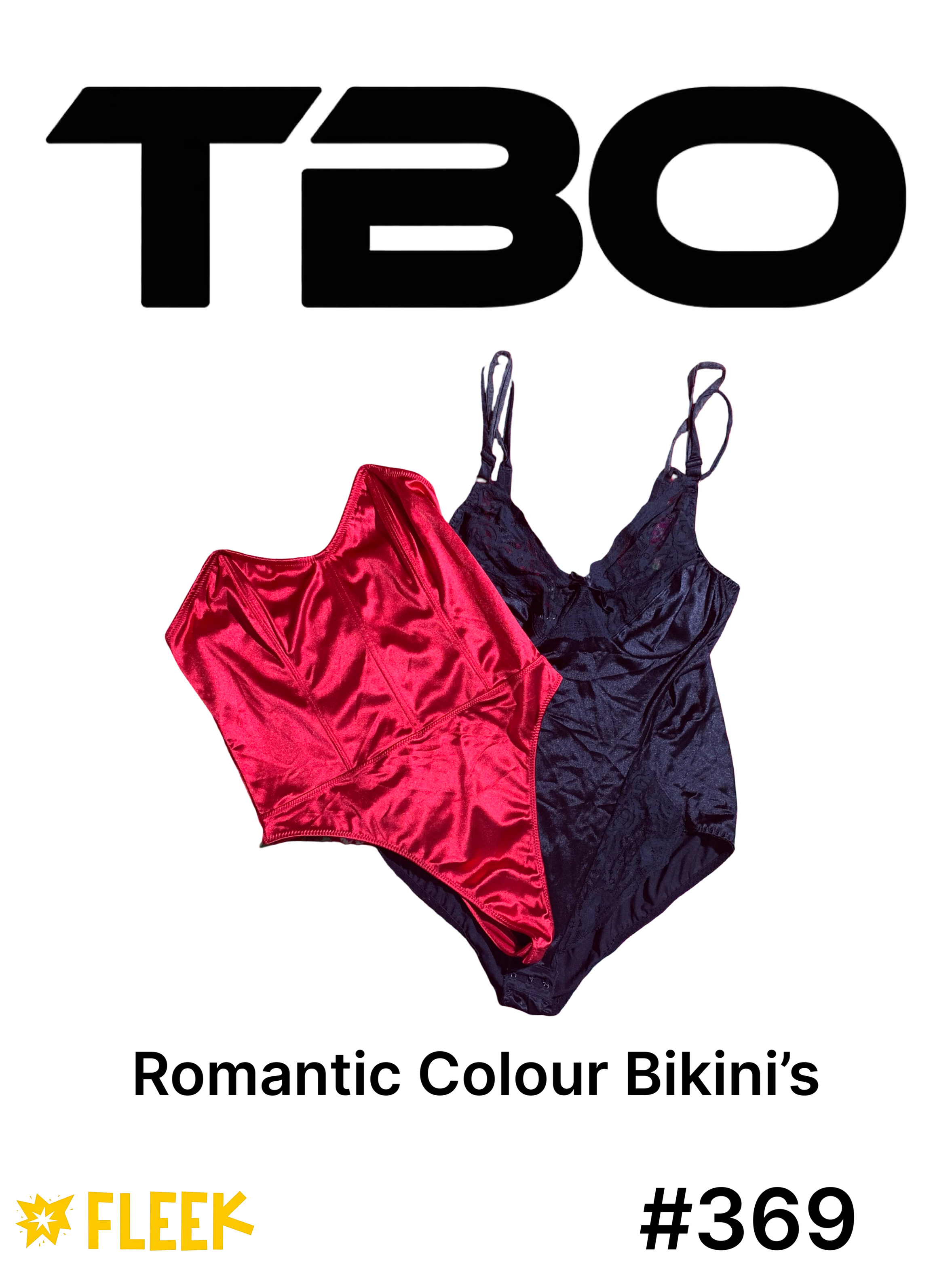 Romantischer Farb-Bikini #369