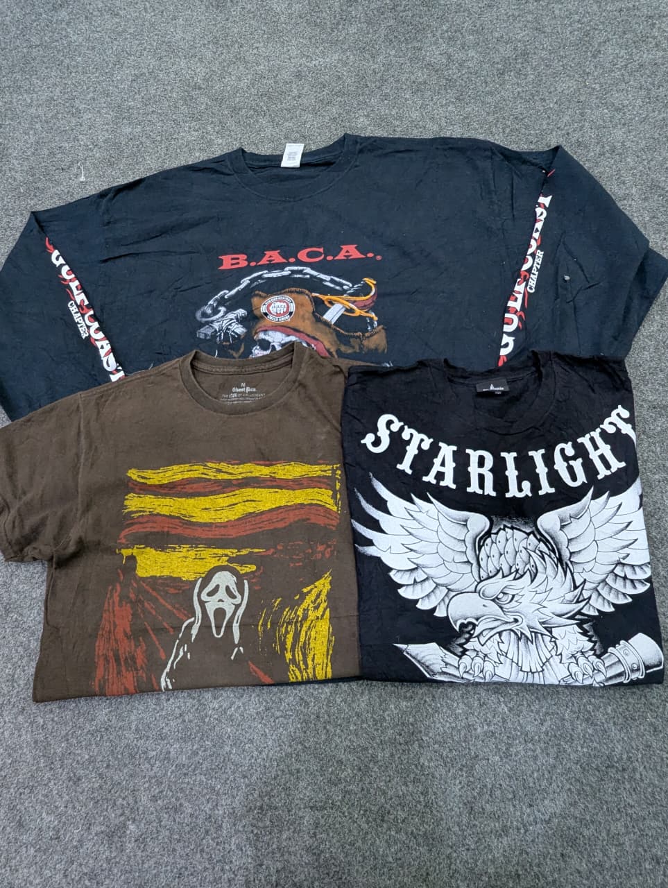 CRZ1777 無名のプリントTシャツ