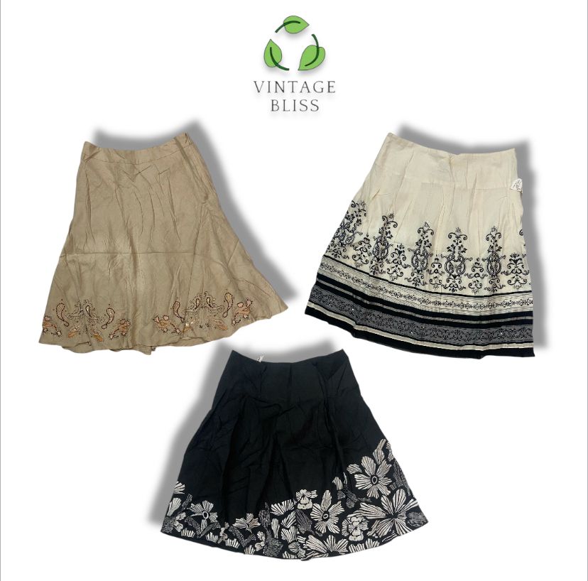 Jupes longues en coton Y2K