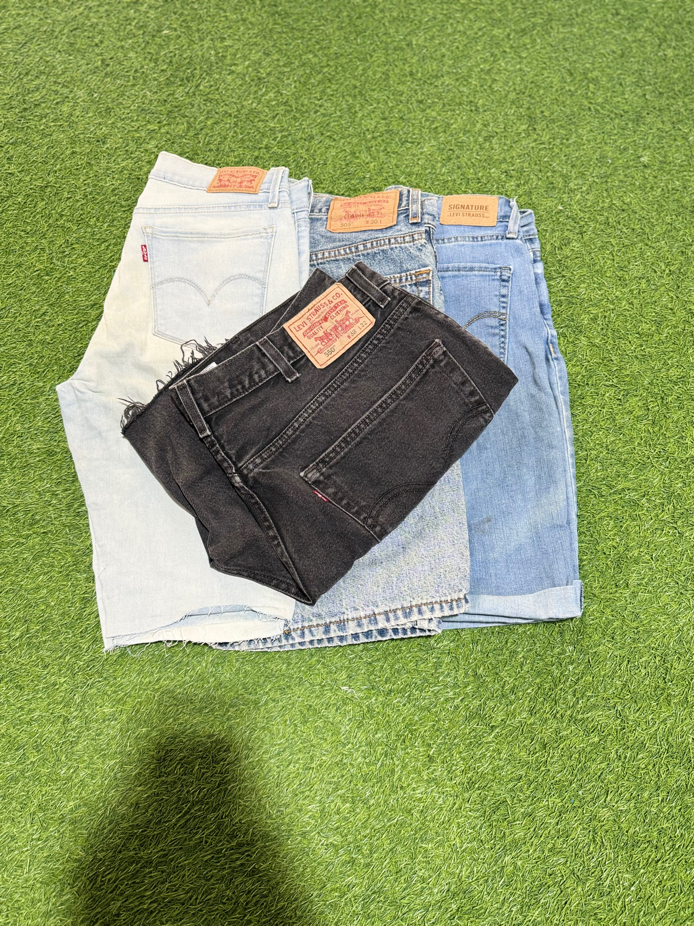 Shorts Levis con marchio