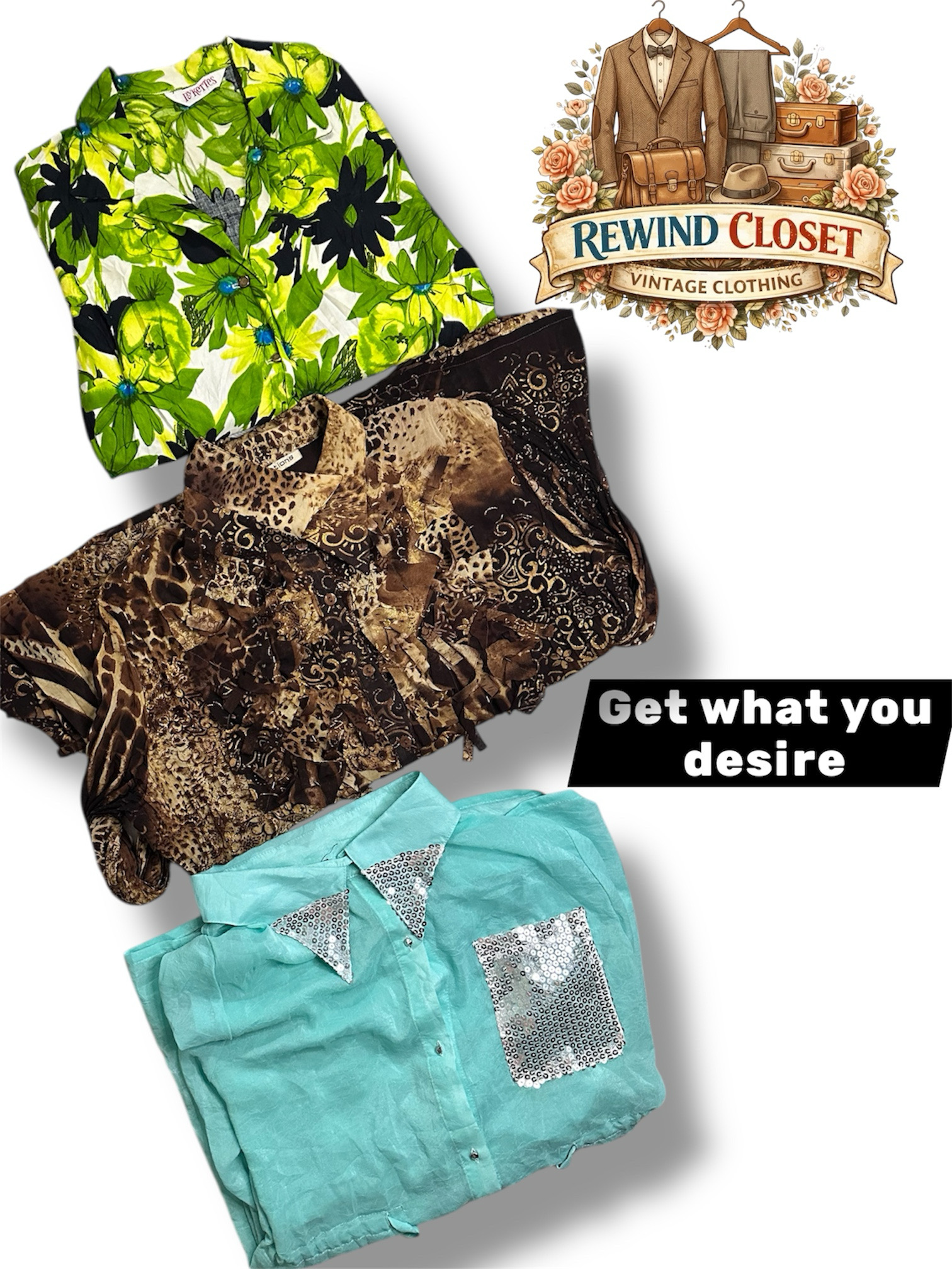 90年代/Y2Kスタイルのシアー＆装飾トップスミックス