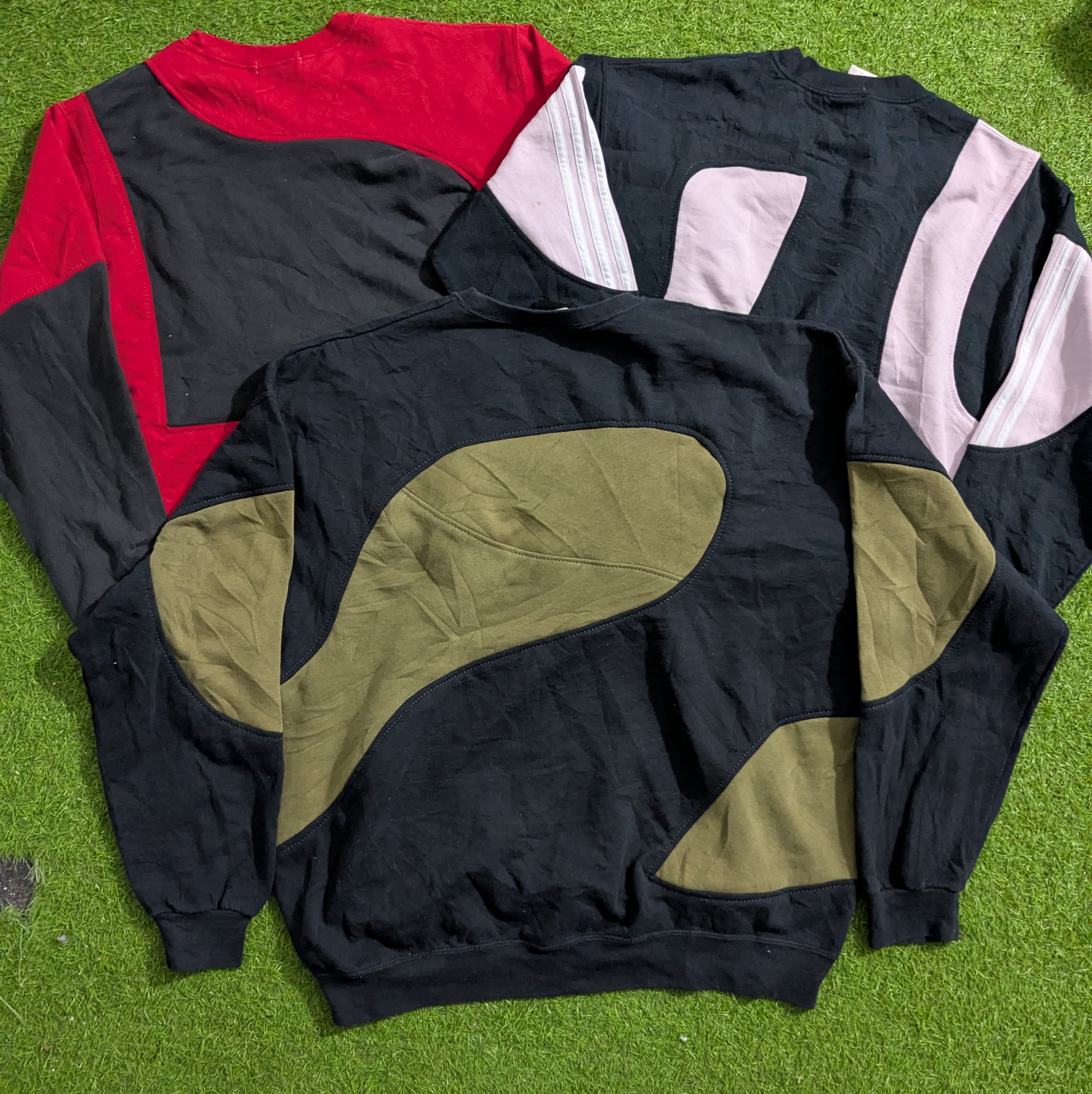 Upcycle Nike & Adidas sweatshirt