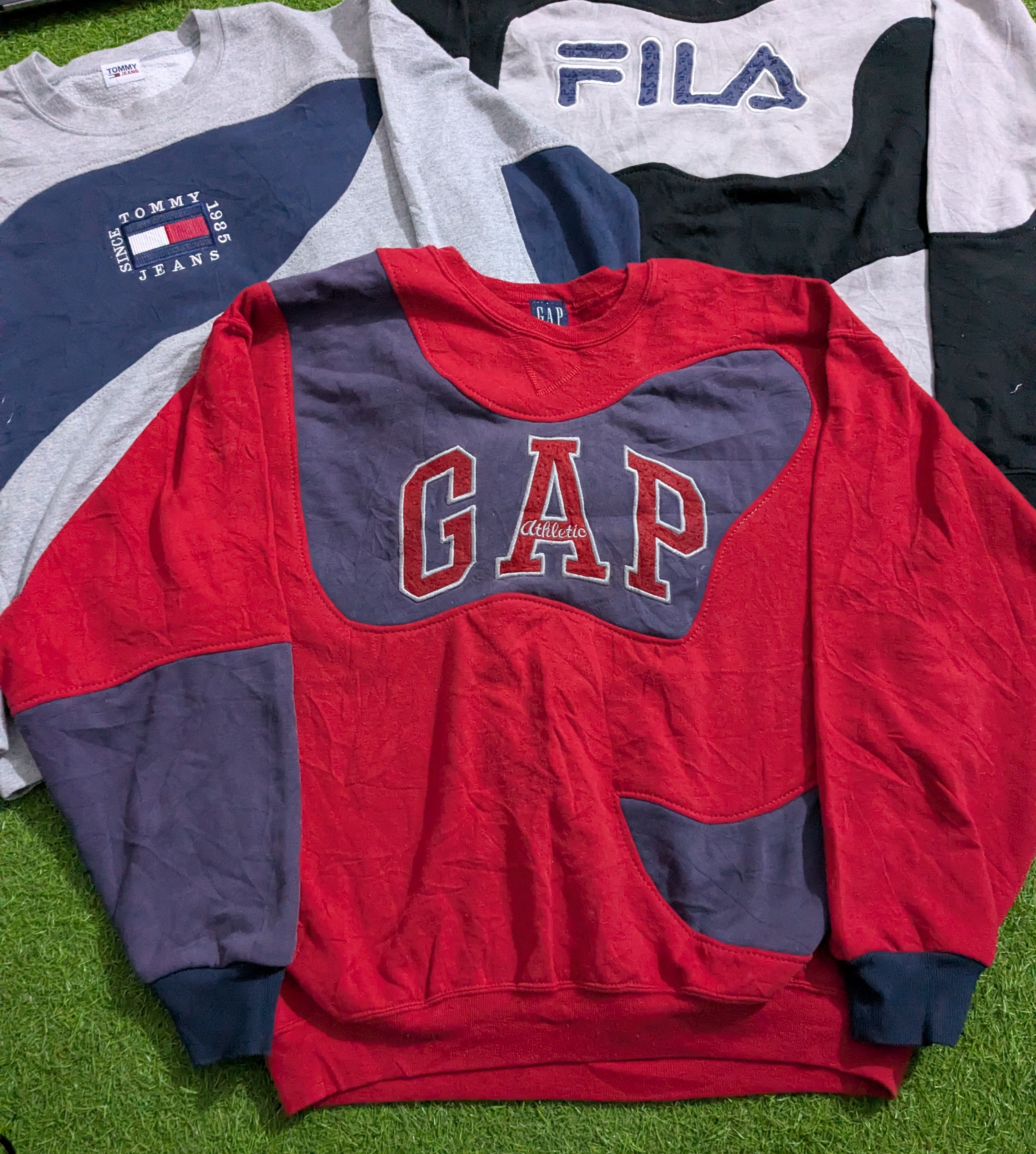 Upcycle Mixed branded sweatshirt