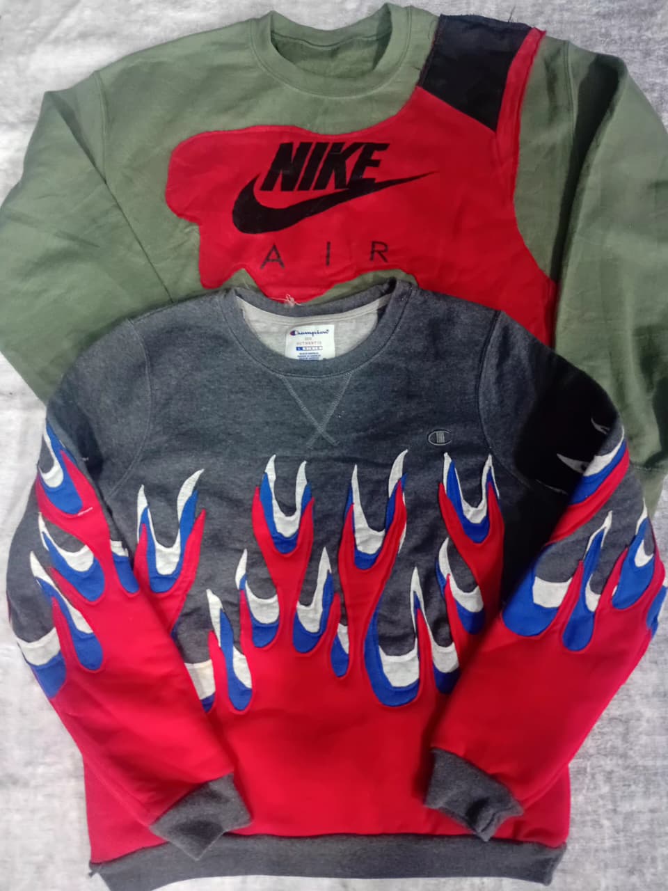 CR6470 Upcycle Mix Branded Sweatshirts