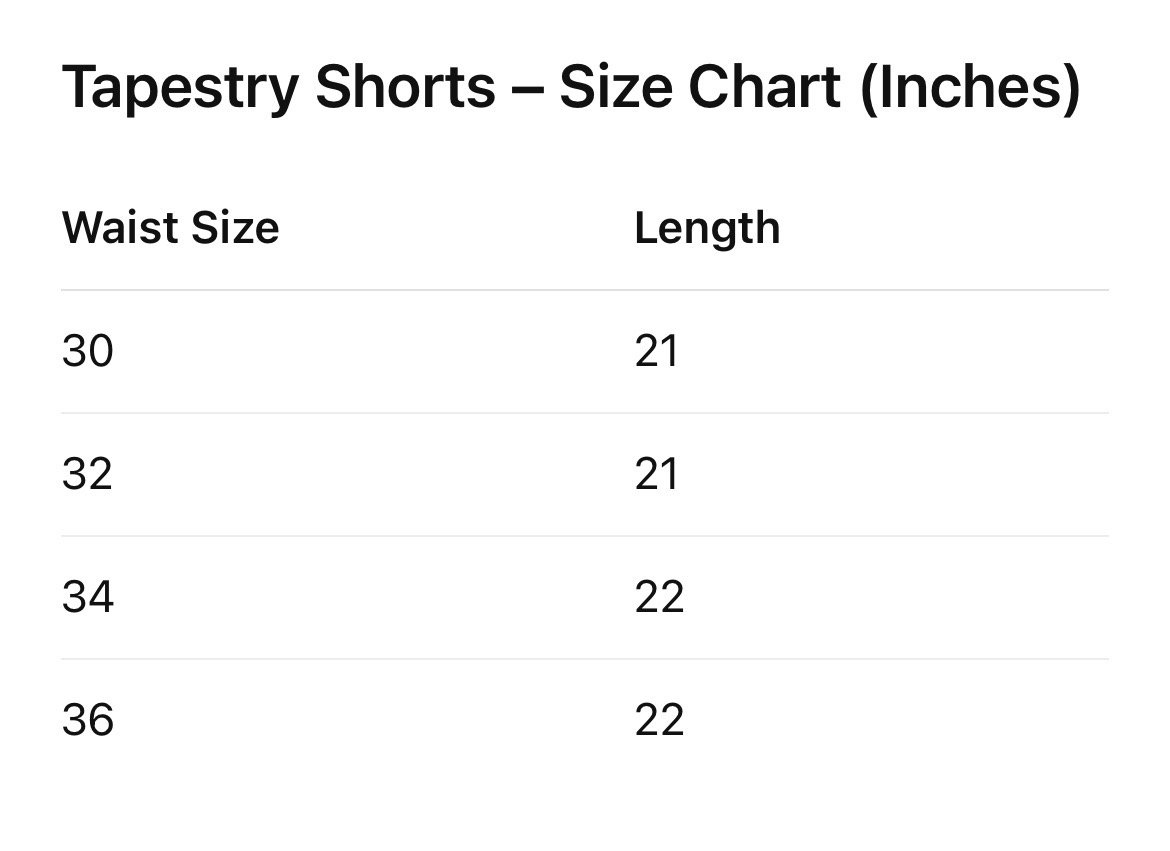 Shorts Tapisserie Upcyclés (RW-02)