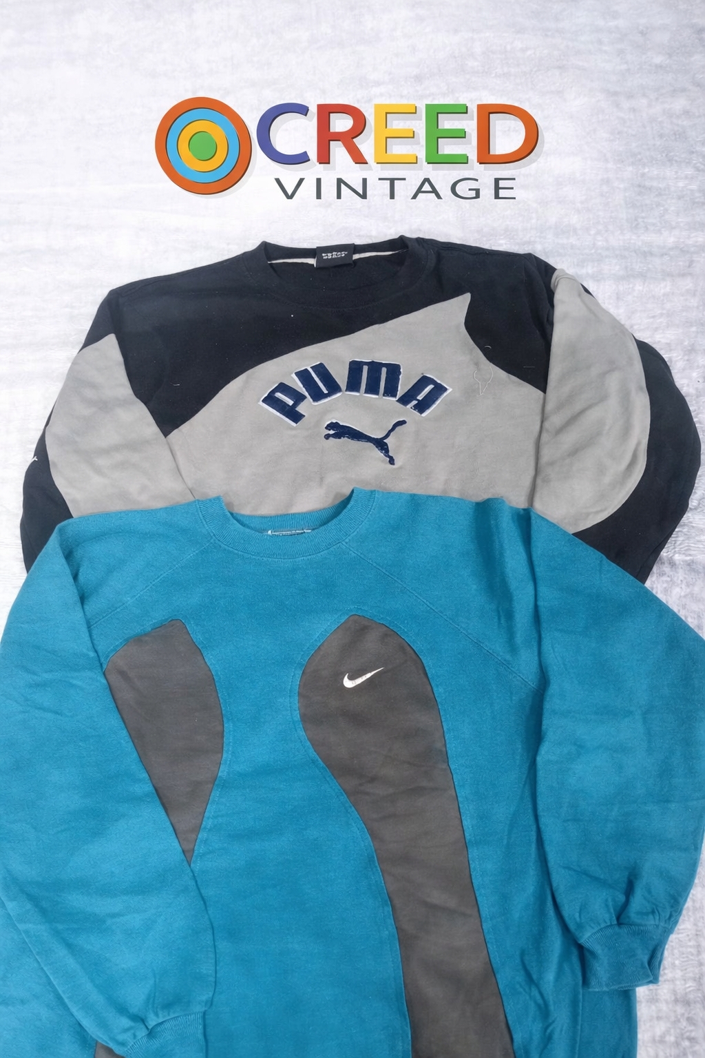 CR6471 Upcycle Mix Branded Sweatshirts