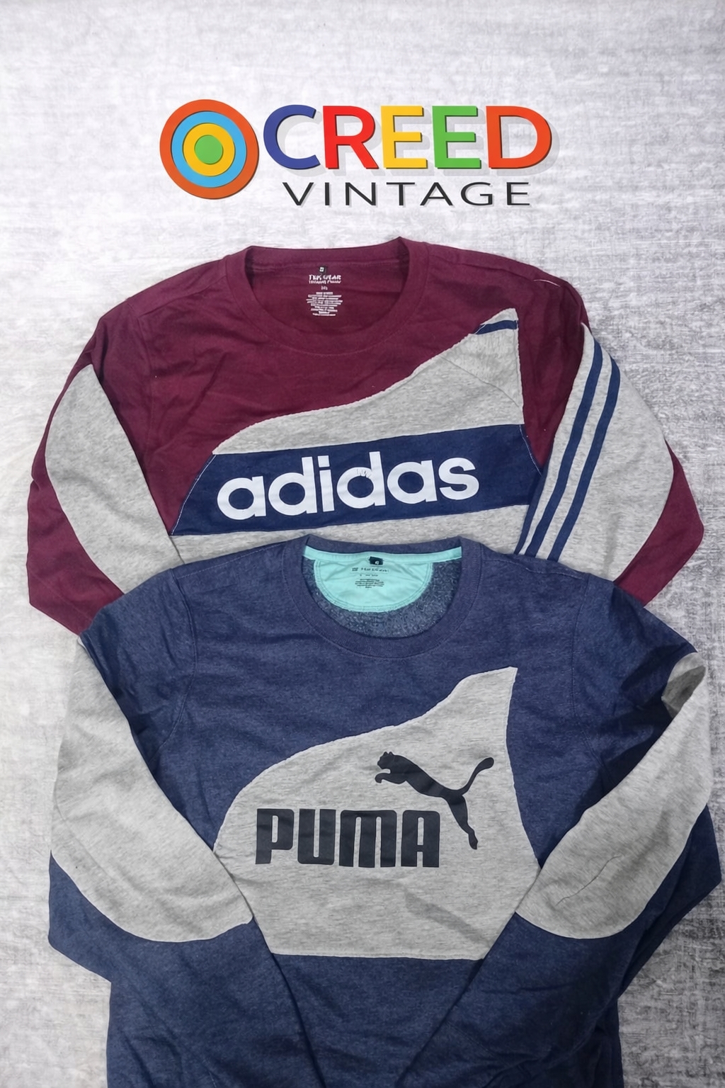 CR6474 Upcycle Mix Branded Sweatshirts