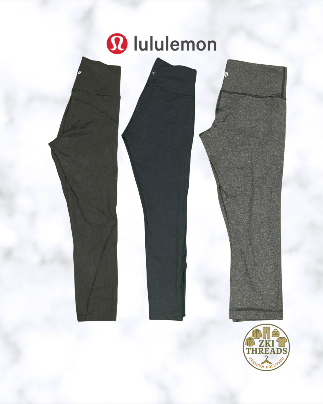 Lululemon Leggings y Capris (ZKI-6)