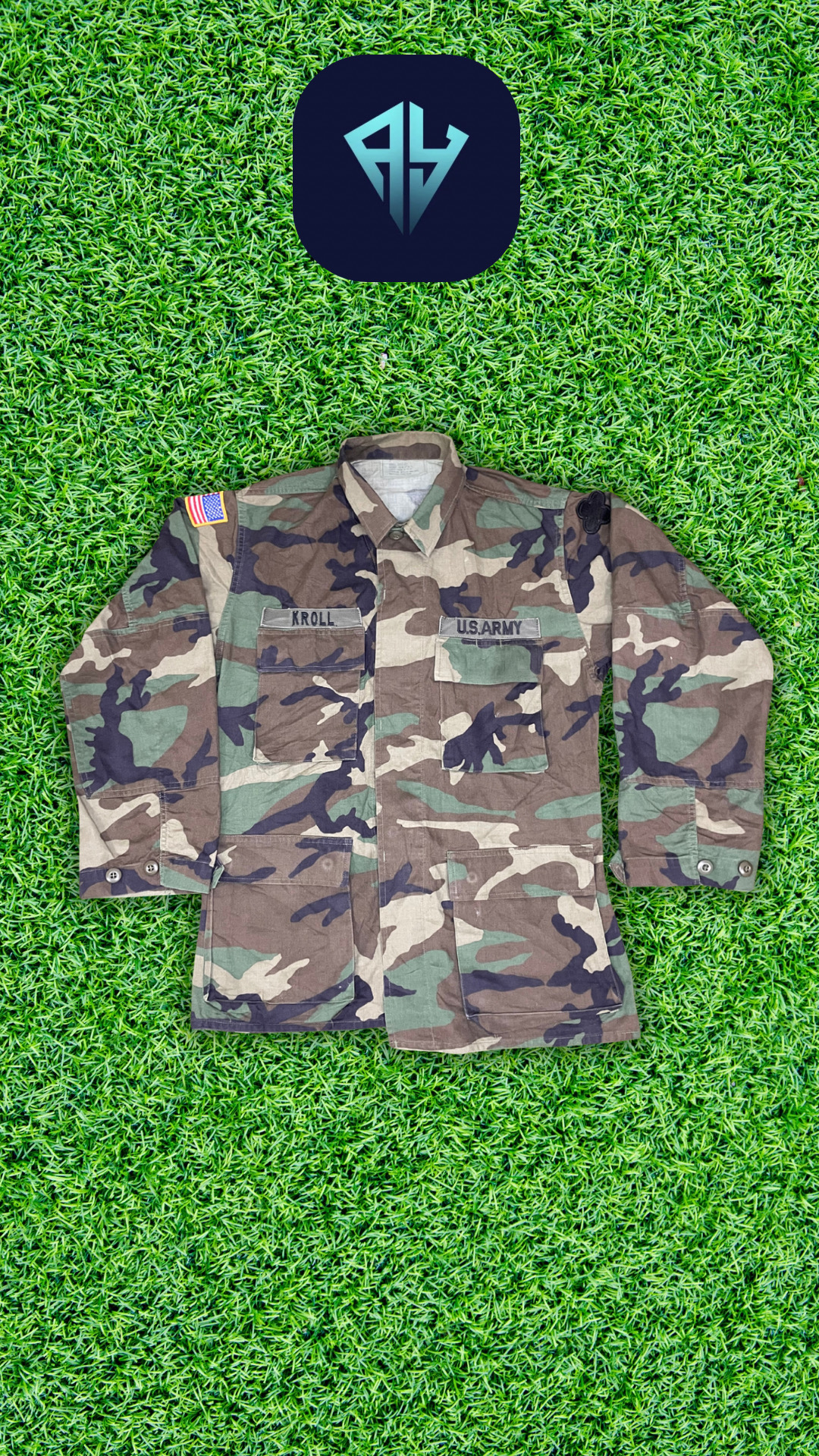 A.Y126 U.S.A Army four pocket jacket