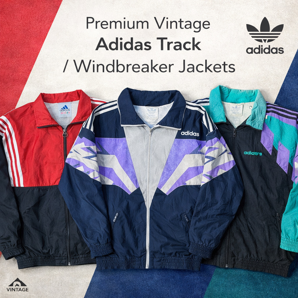 Chaquetas de pista Adidas vintage premium Inc de l..