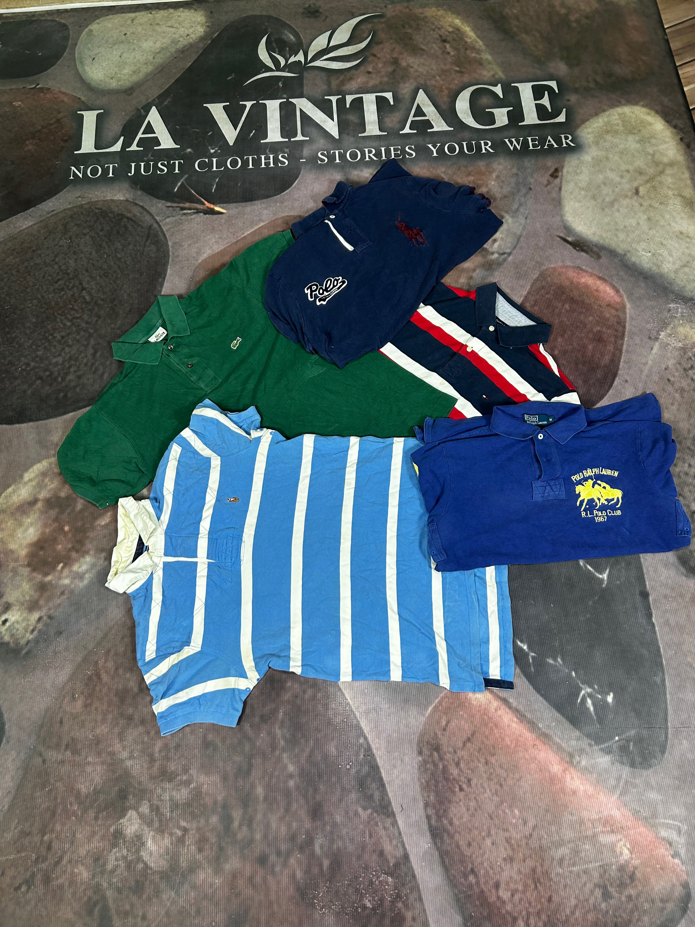 Premium vintage 2 button polos