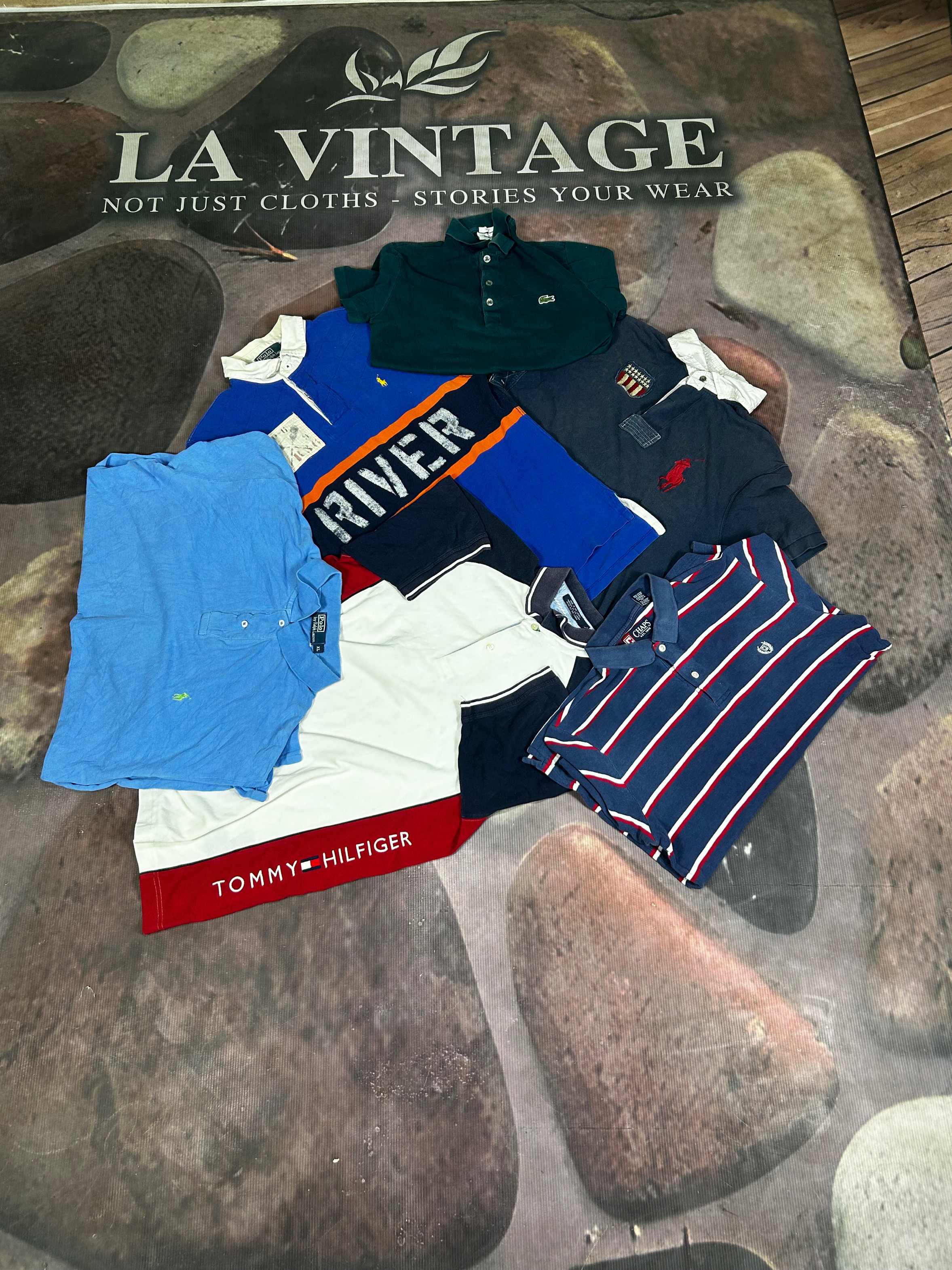 Polo a 2 bottoni - moda retrò anni '90