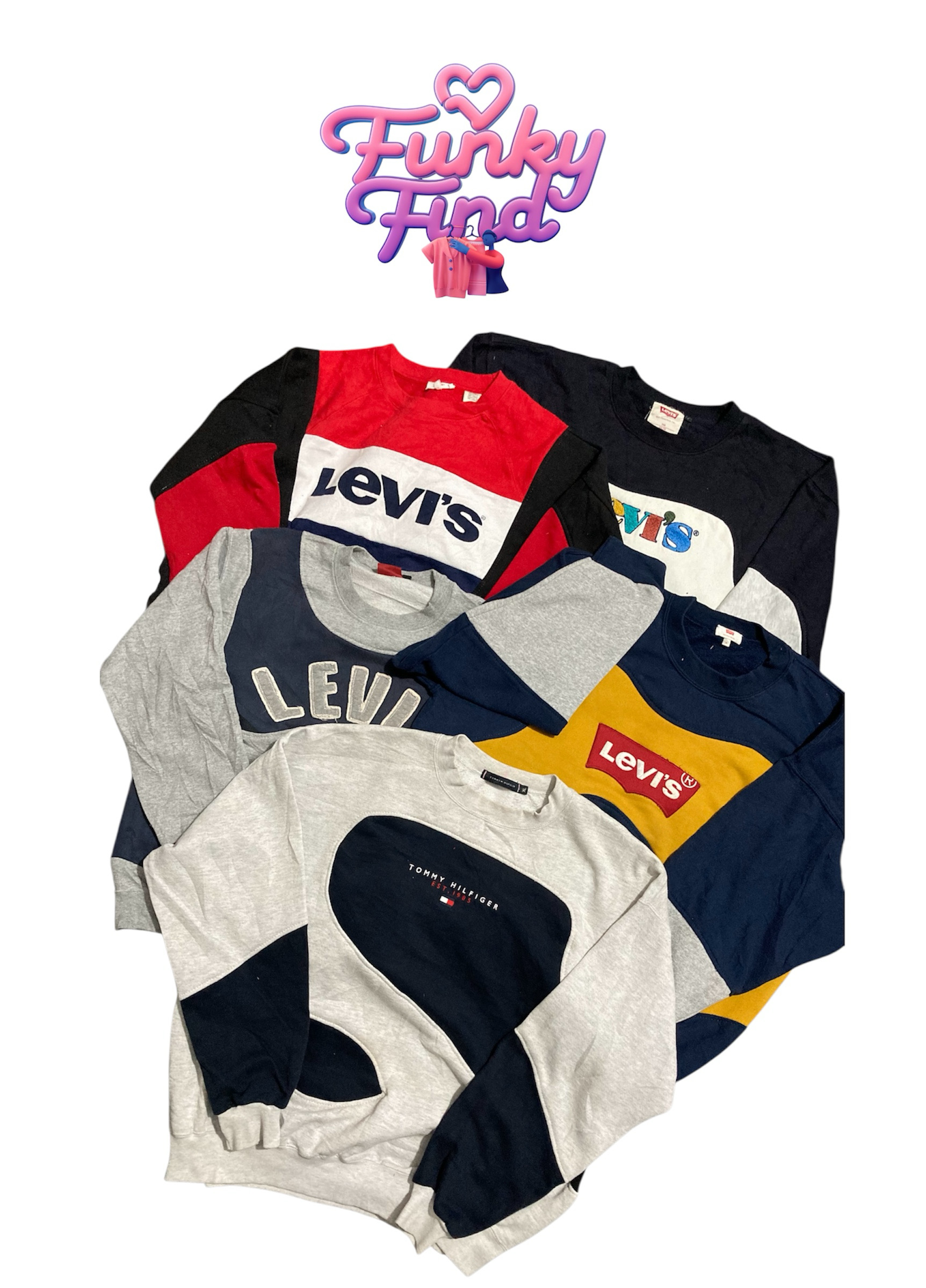 Upcycle Mixed Branded Sweatshirt