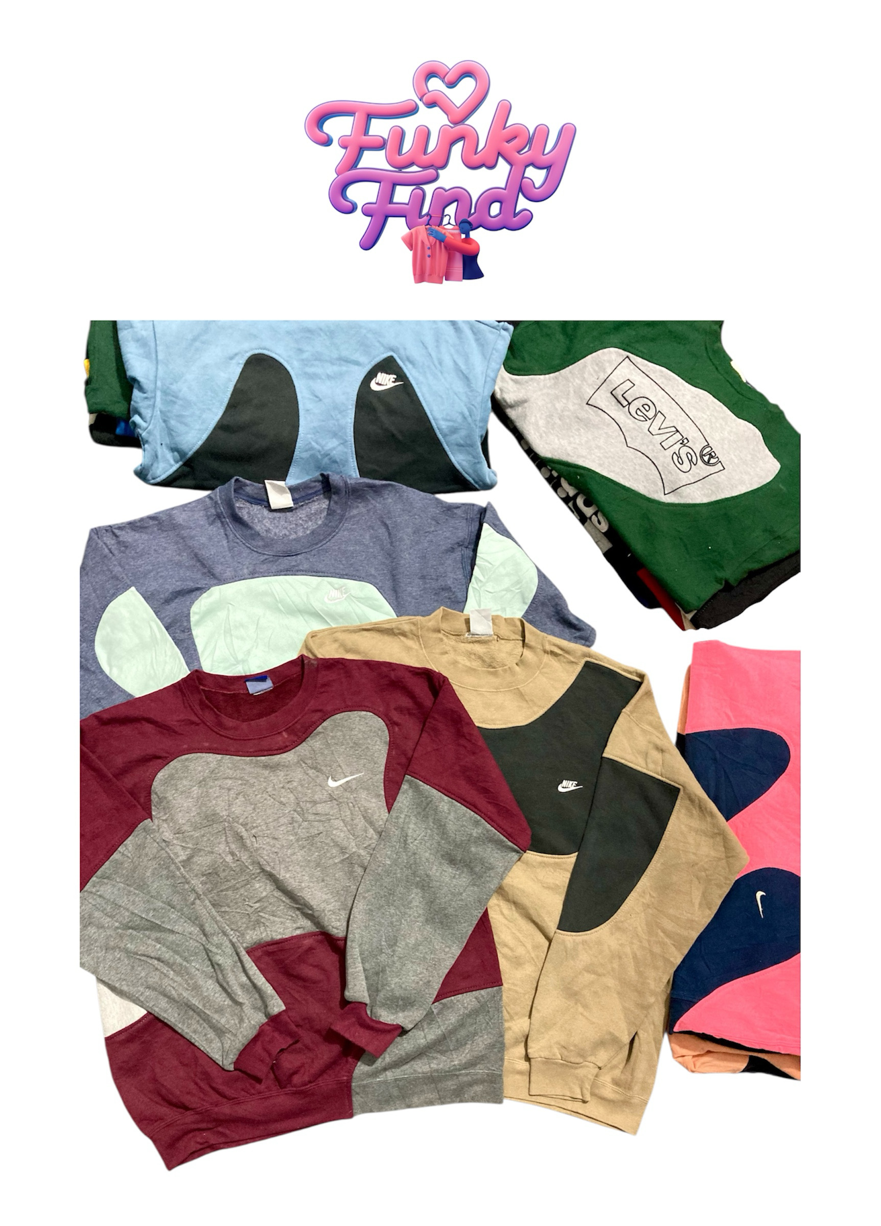 Upcycle Nike Branded Sweatshirt