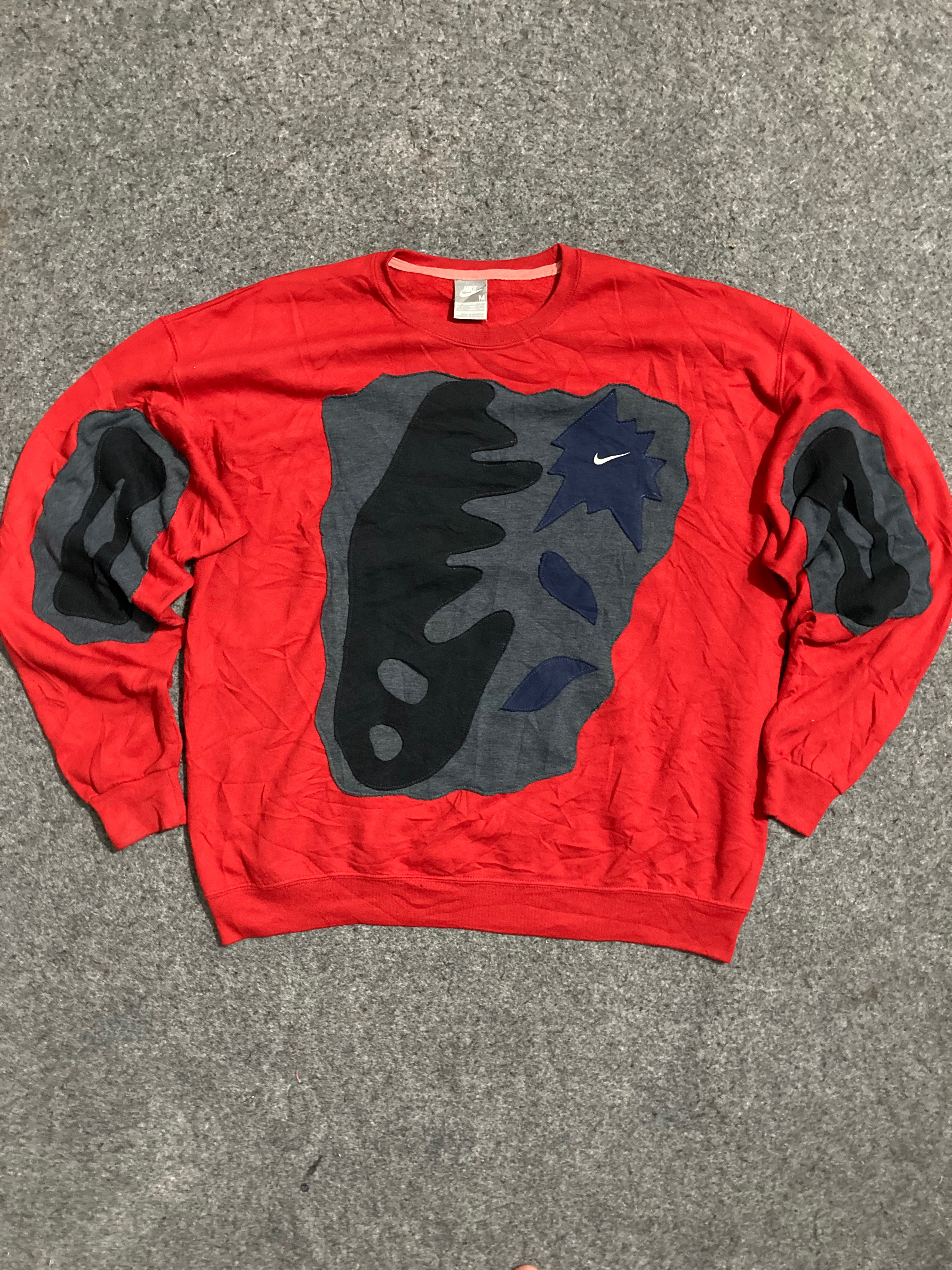 Upcycle Nike patchwork Jumpers