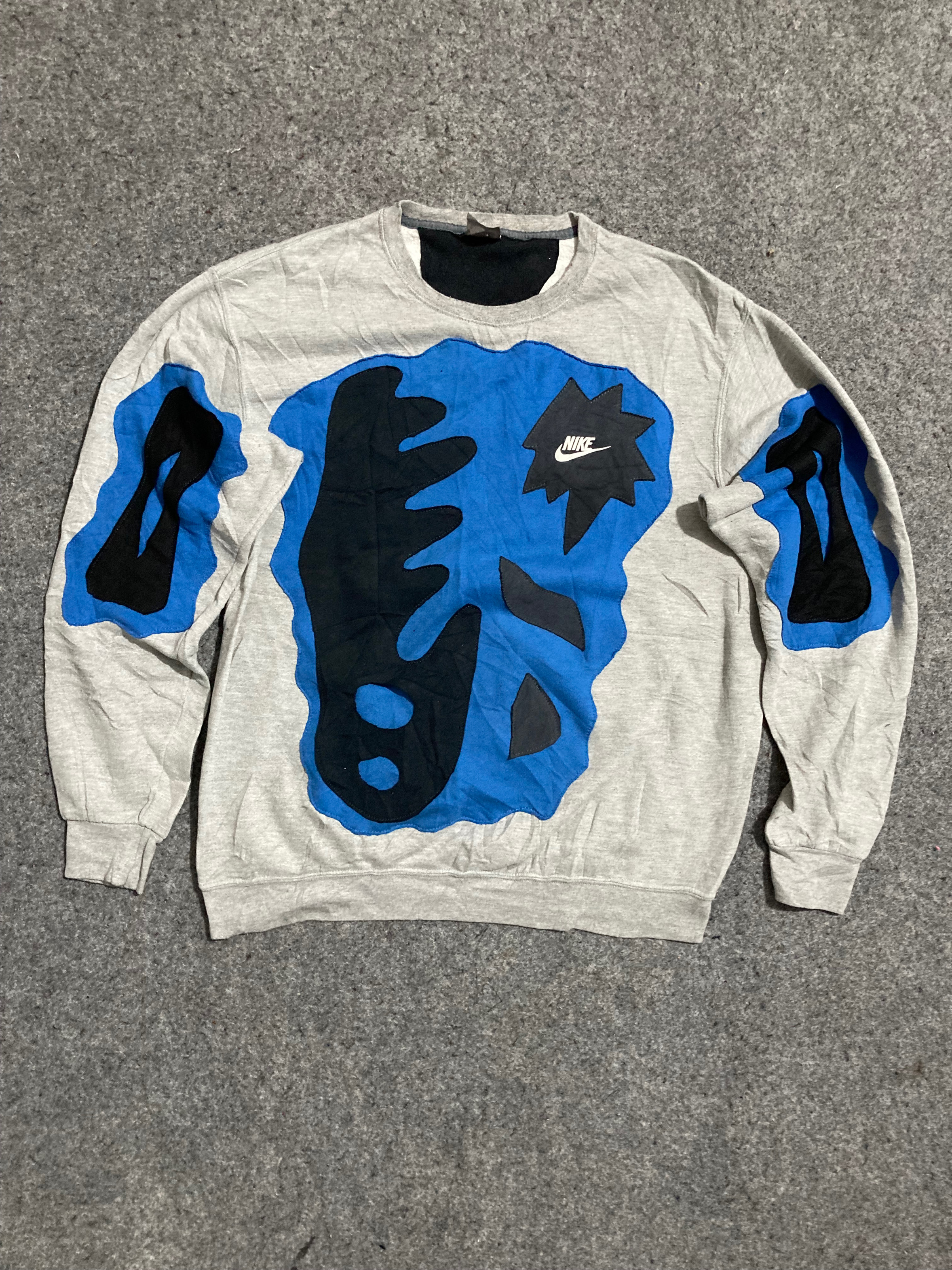Upcycle Nike Sweatshirt Patchwork