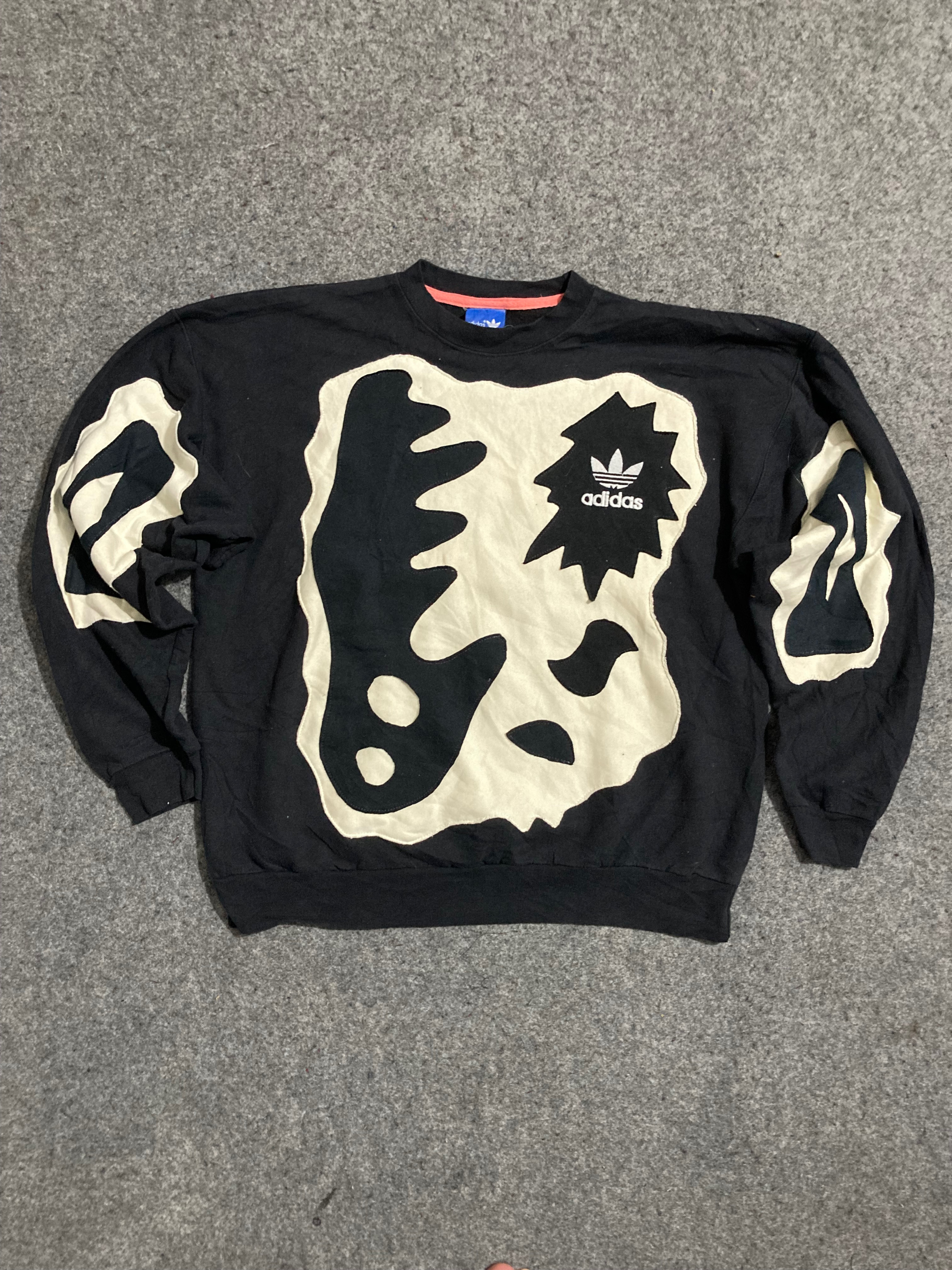 Upcycle Adidas Patchwork Sweatshirt