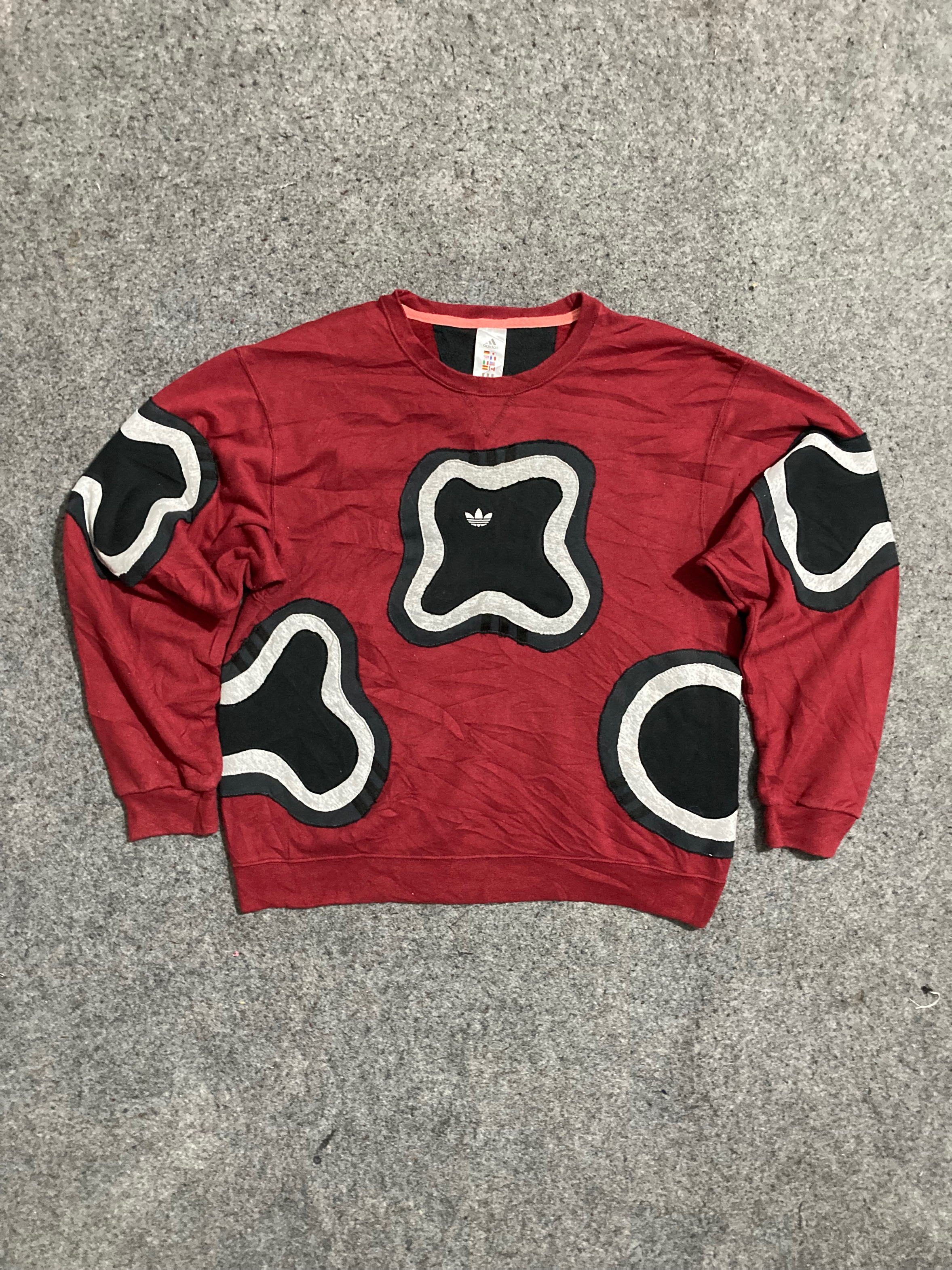 Upcycle Adidas Patchwork Sweatshirt