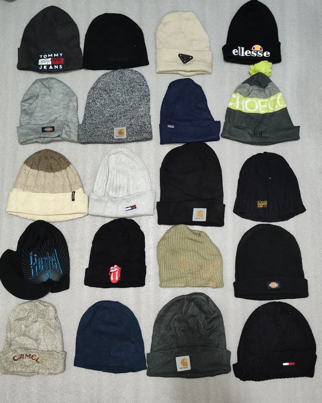 Bonnets Carhartt et mix de marques