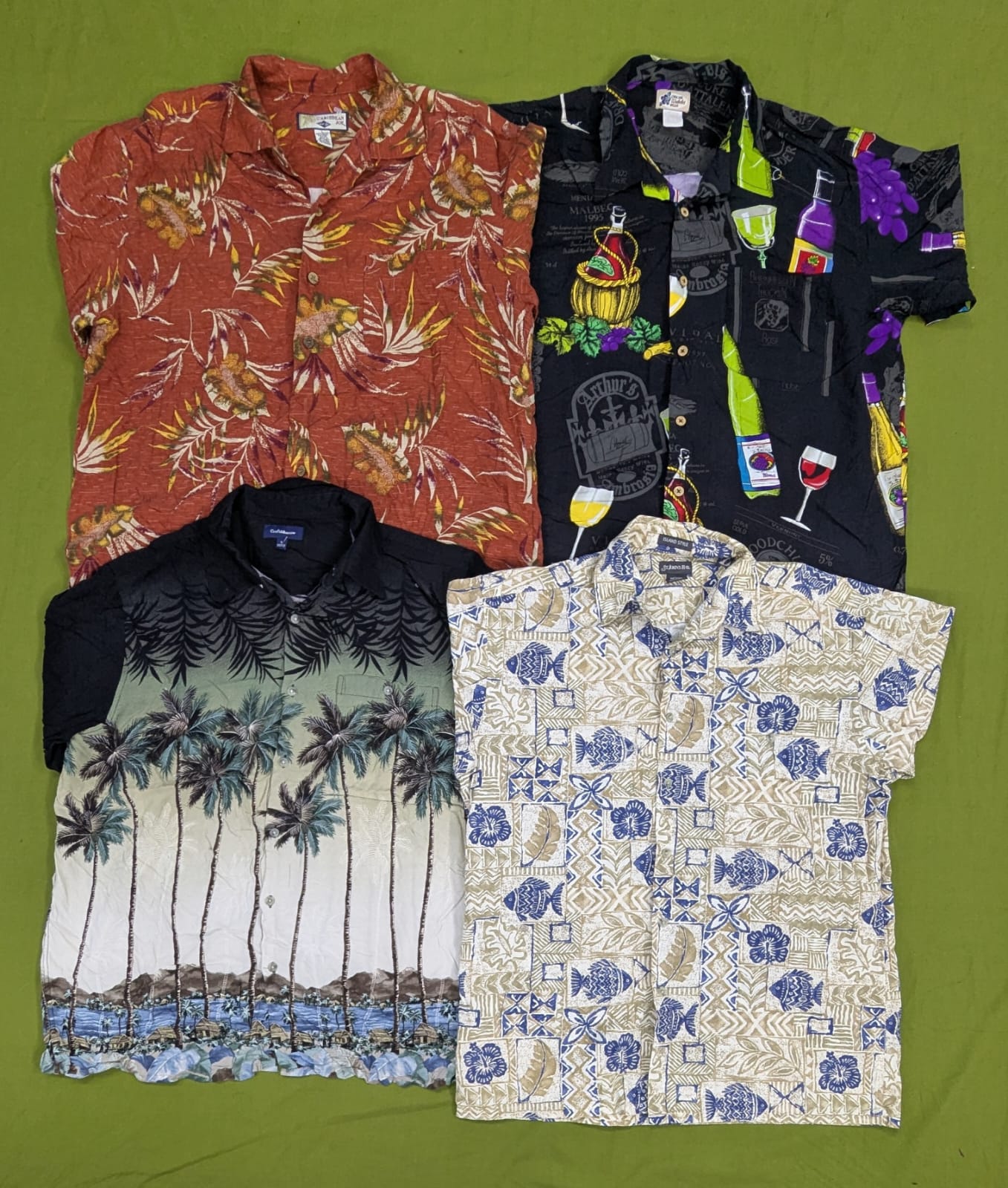 💥 RV2085 ハワイアンシャツ