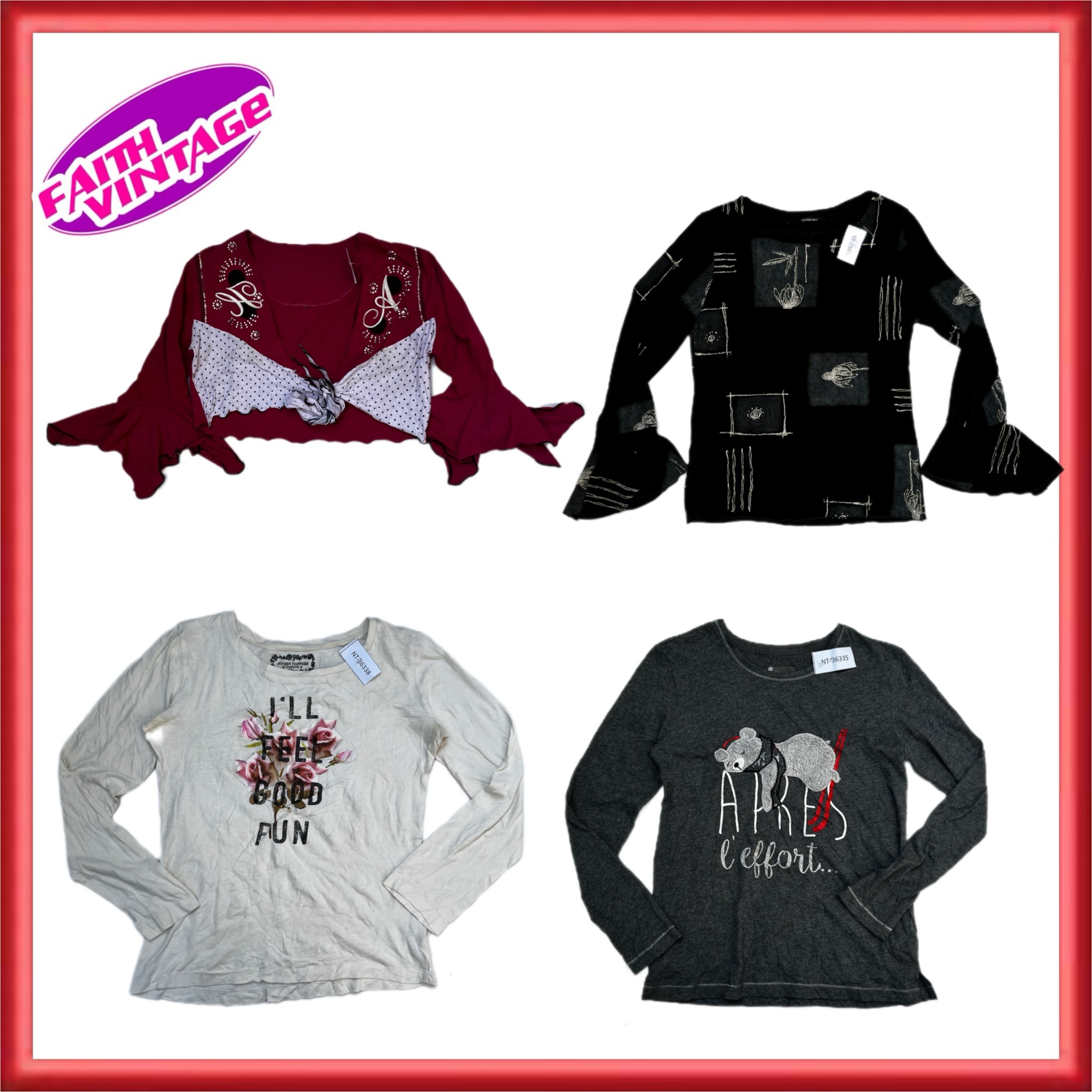 Bold Tinted Tops Bundle(FV-546)