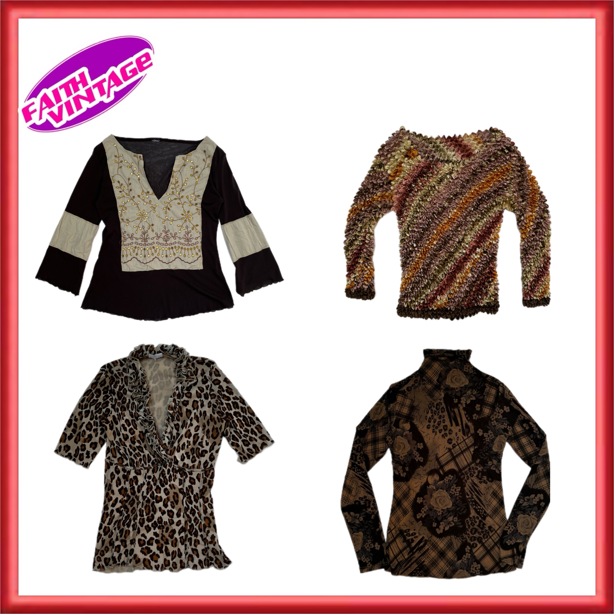 Coated Prints Of Animal Shade (FV-547)