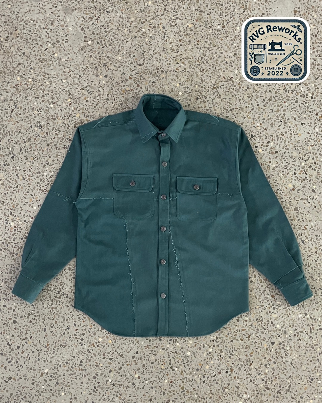 Upcycled Shirt Jacket