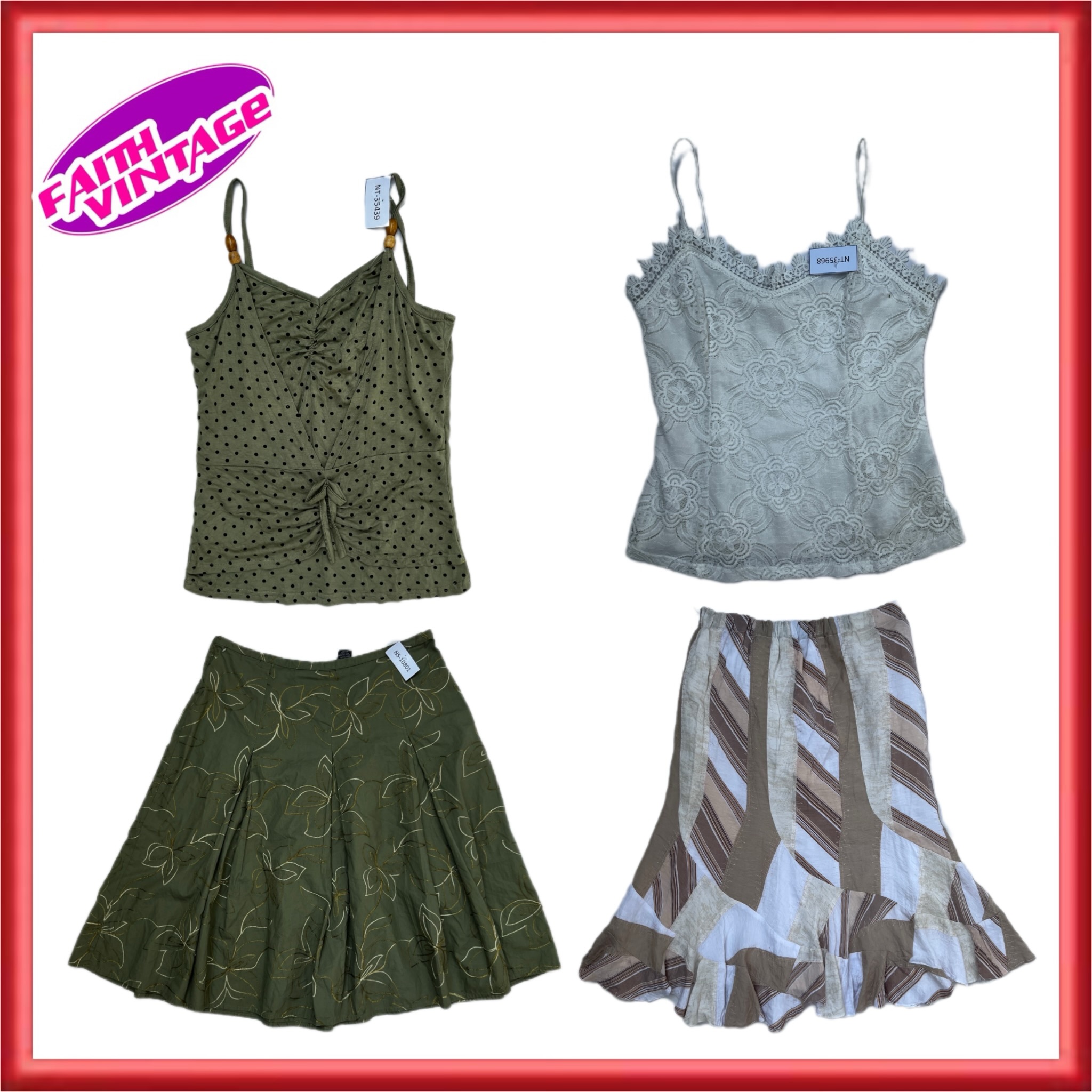 Blouses et jupes codées Empire romain (FV-553)