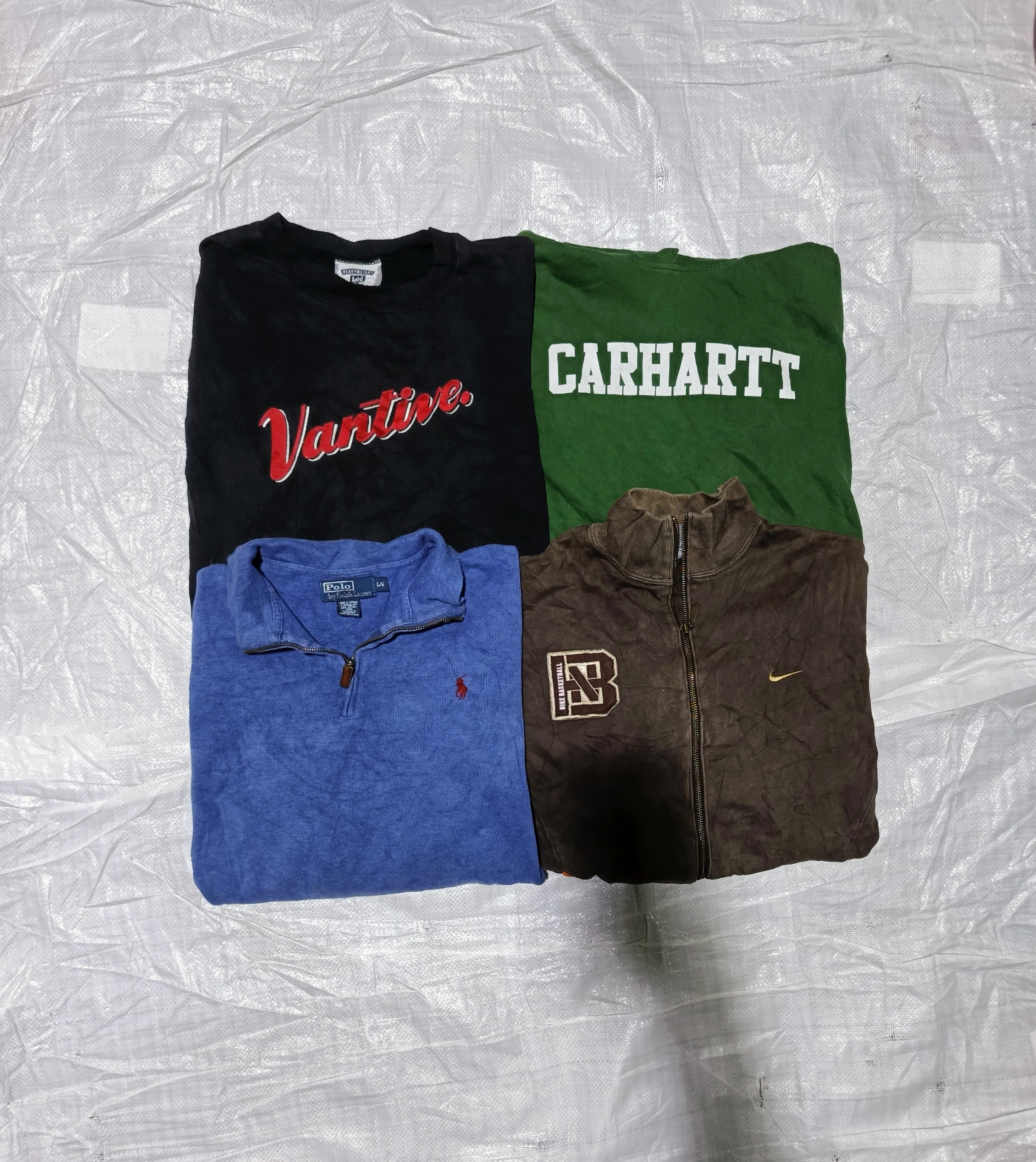 polo 1/4 zip and mix sweatshirts