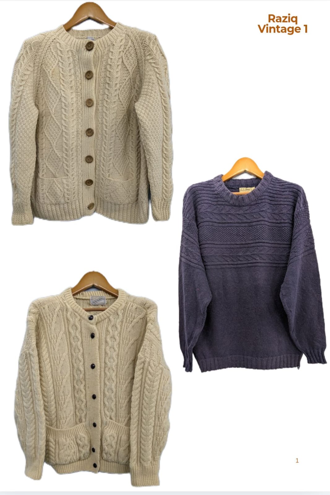 RV2100 Vintage Sweaters