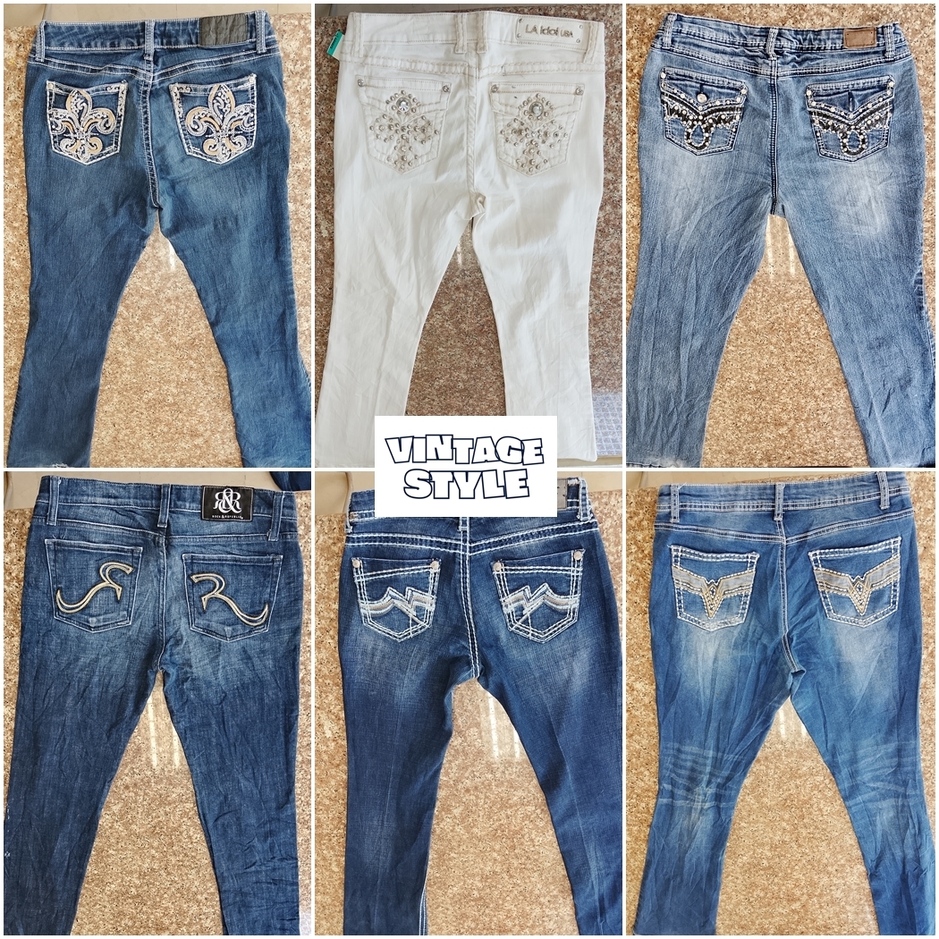 Bootcut Ladies Embroidery Jean Pant