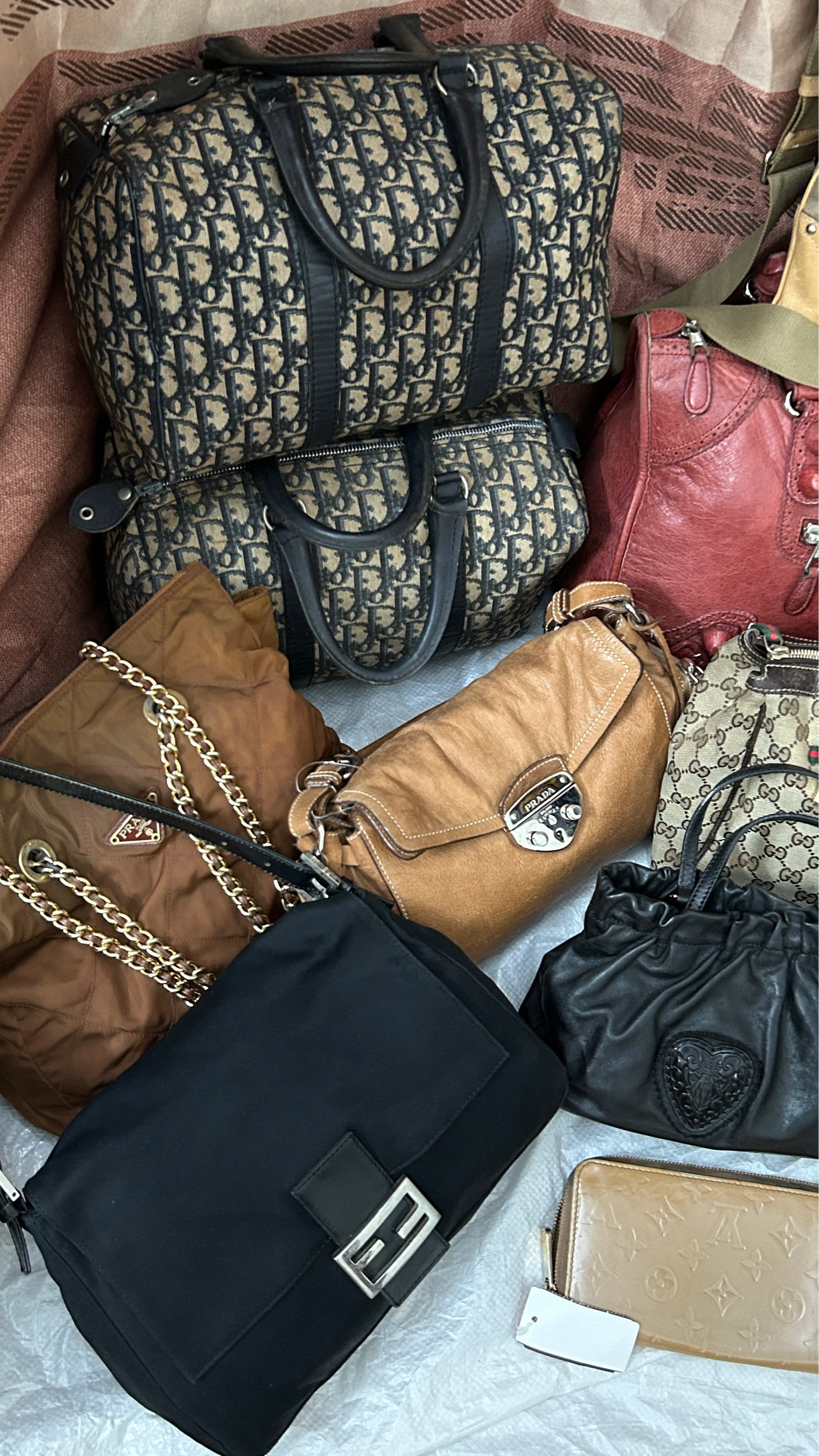 Luxury designer bags