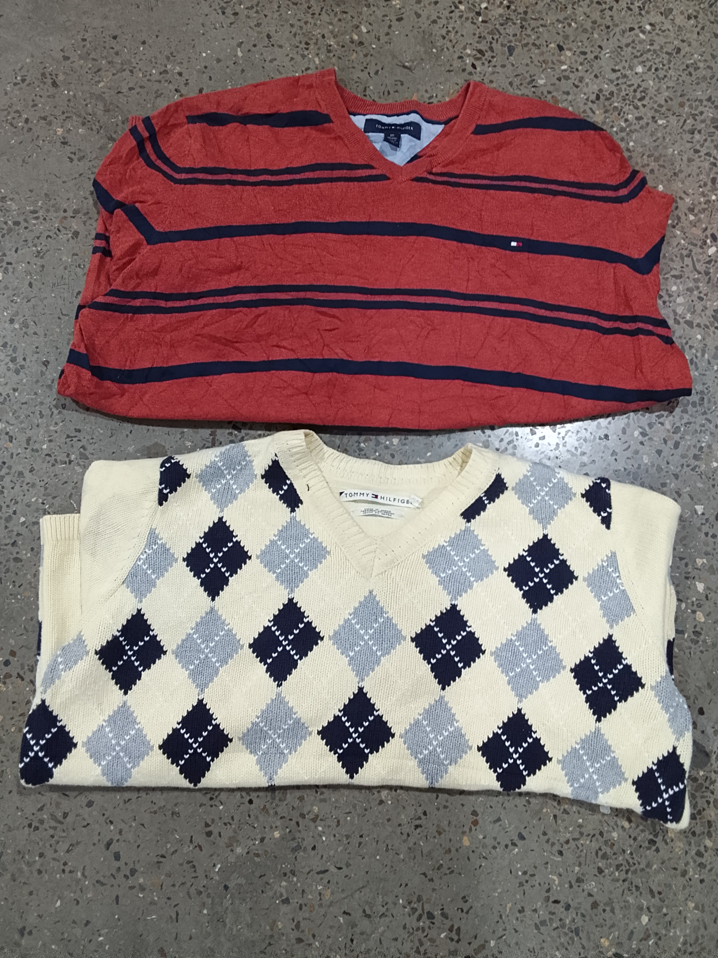 Tommy V Neck Sweater