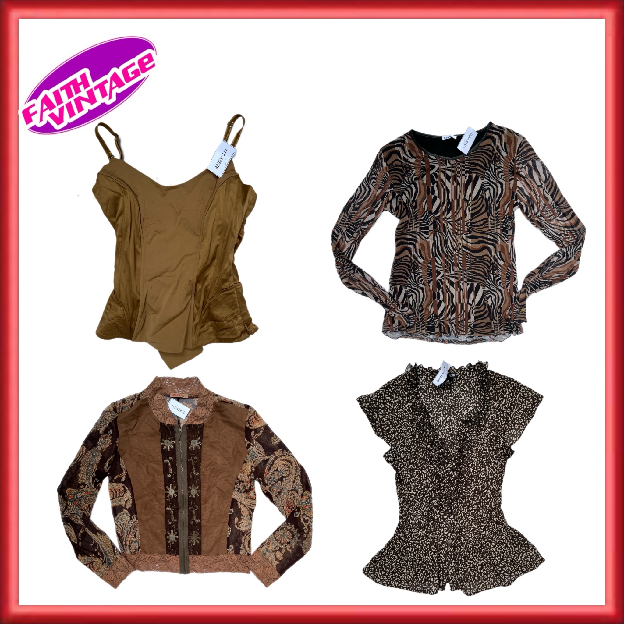 Piper Gold Brust Mix Top and Winter Bundle(FV-561)