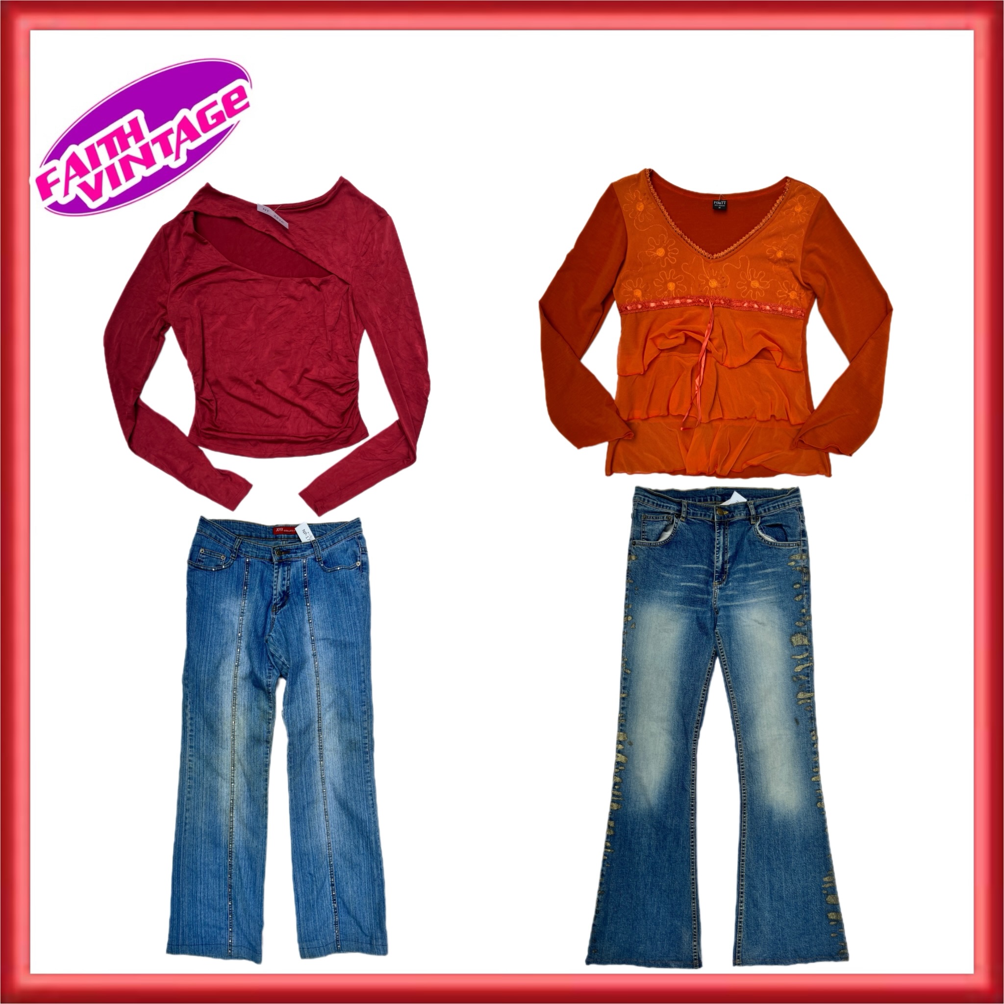 Outerwear Wardrobe Collection Top and Jean (FV-567..