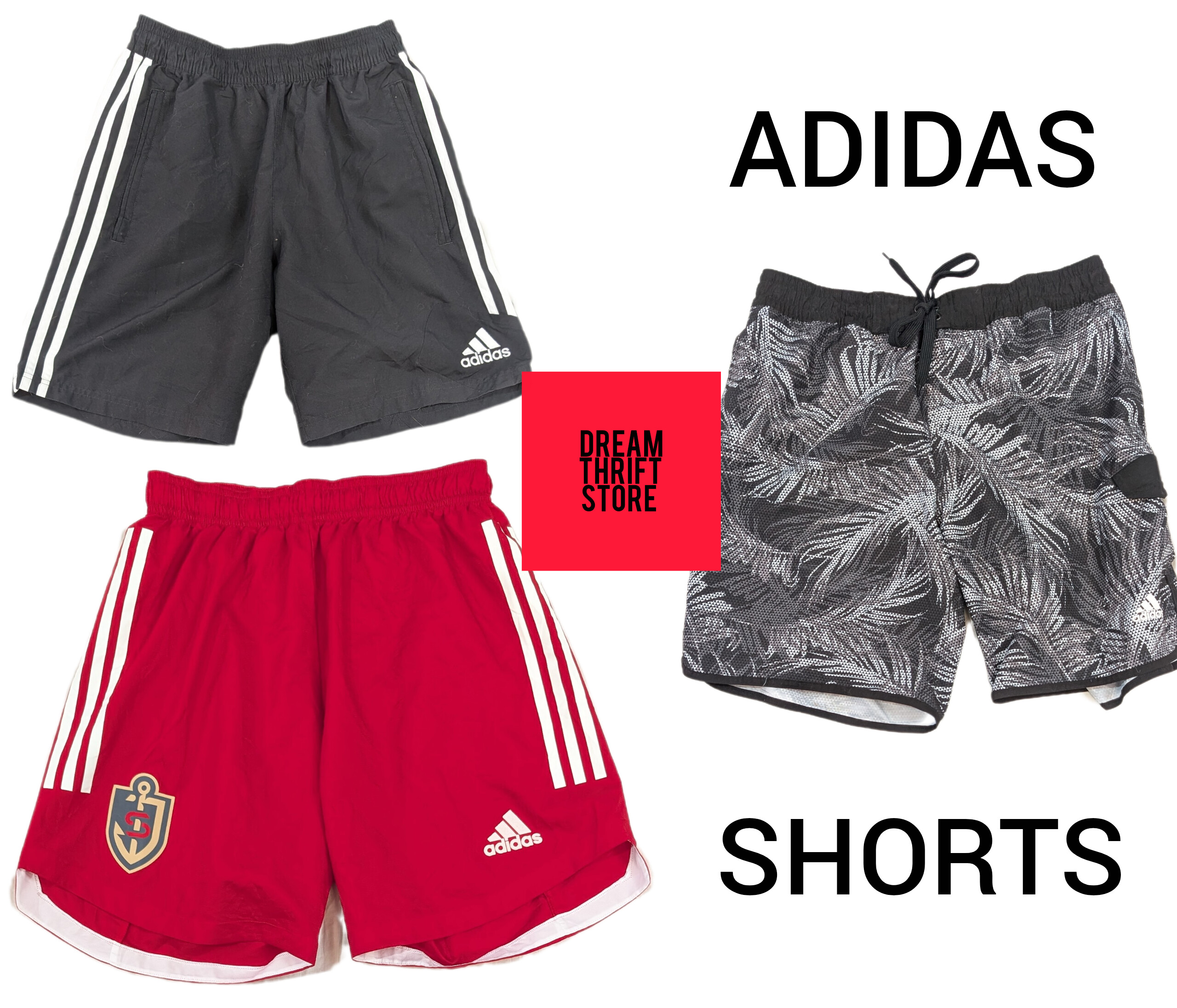 ADIDAS TRACK SHORTS