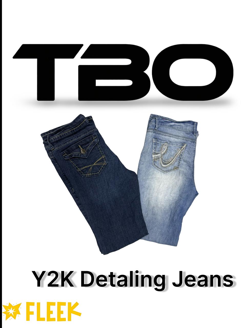 Y2K Detailing Jeans