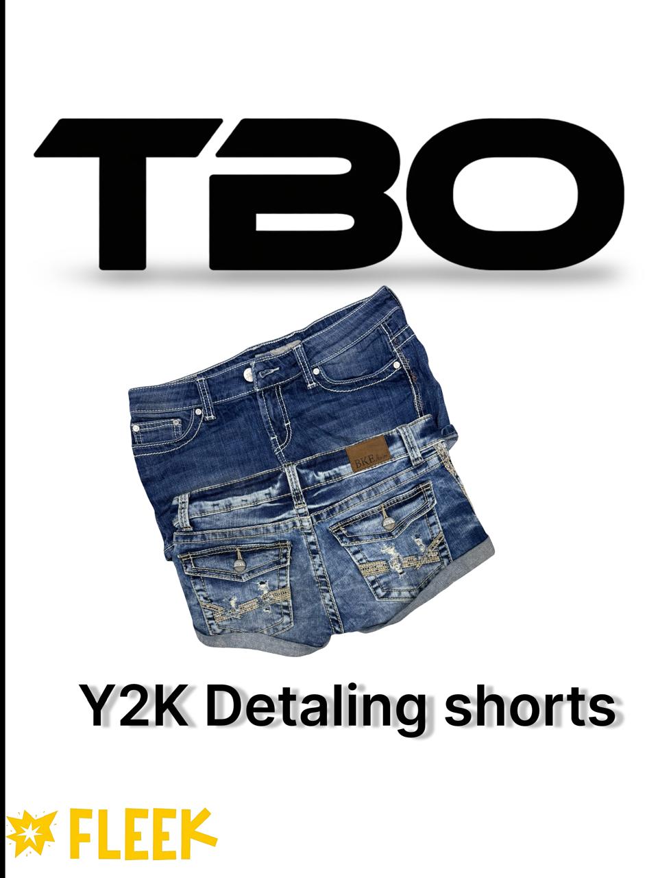 Y2k detailing shorts