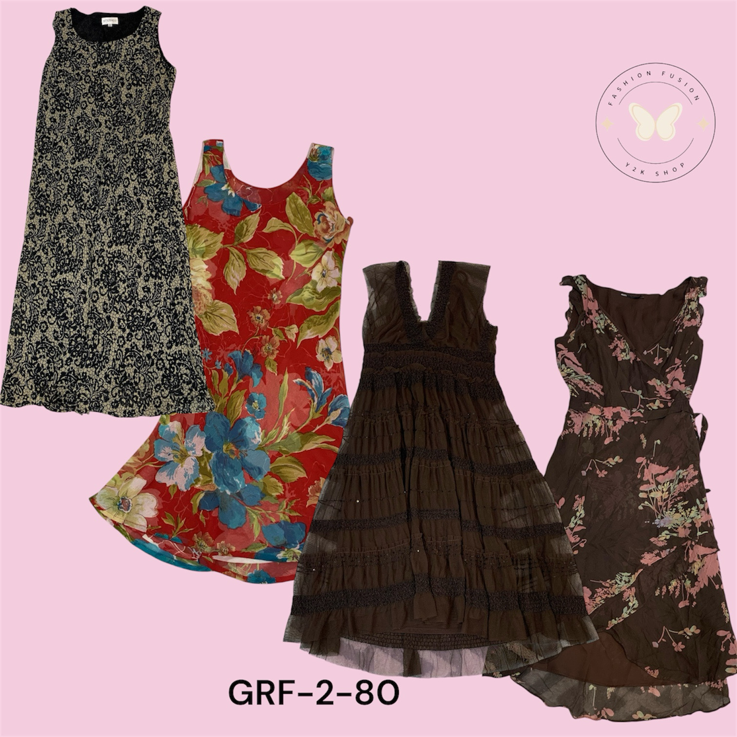 Women’s Printed Poly Dress – Lightweight & Comfort..