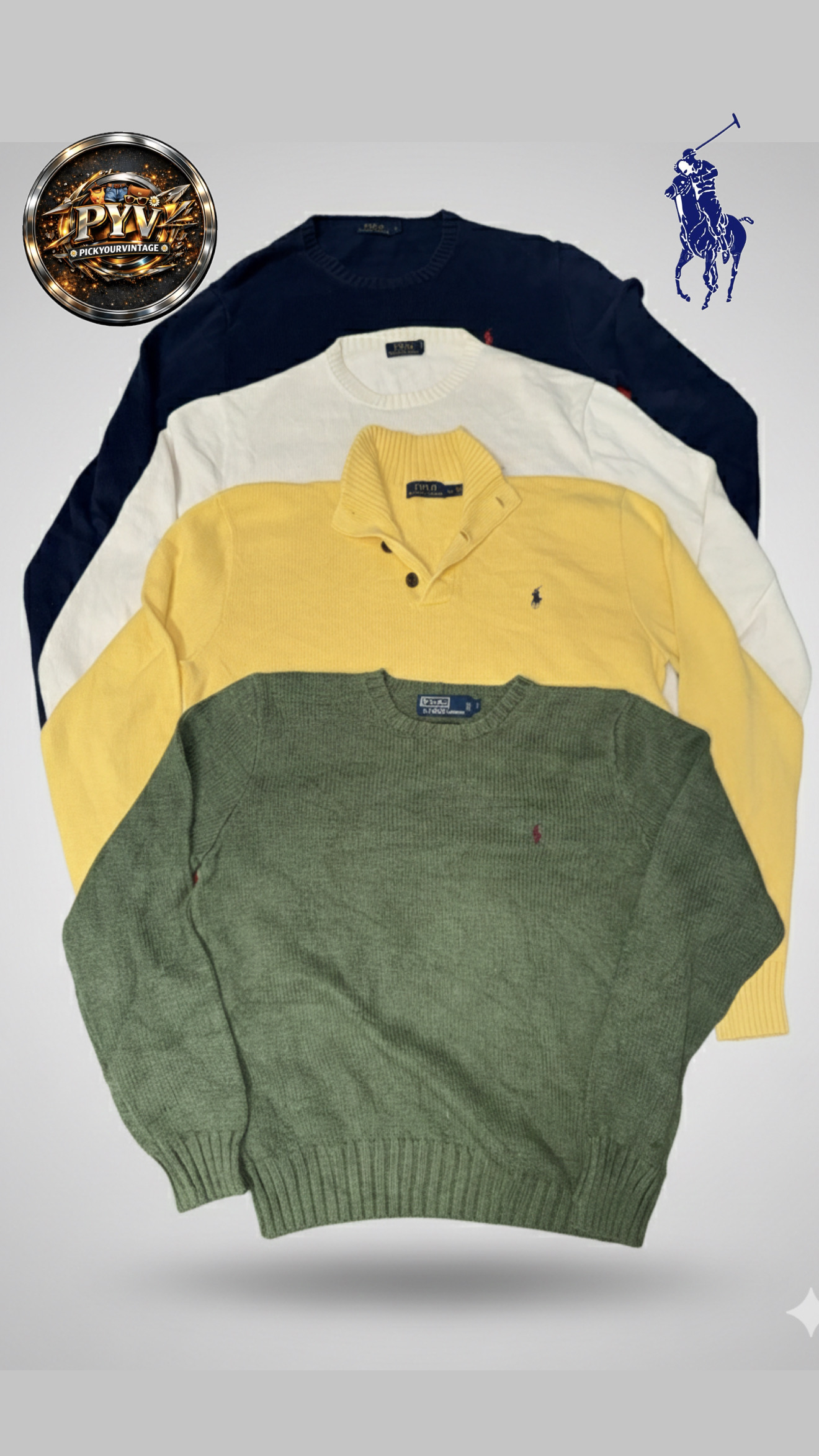 Polo Ralph Lauren heavyweight sweaters
