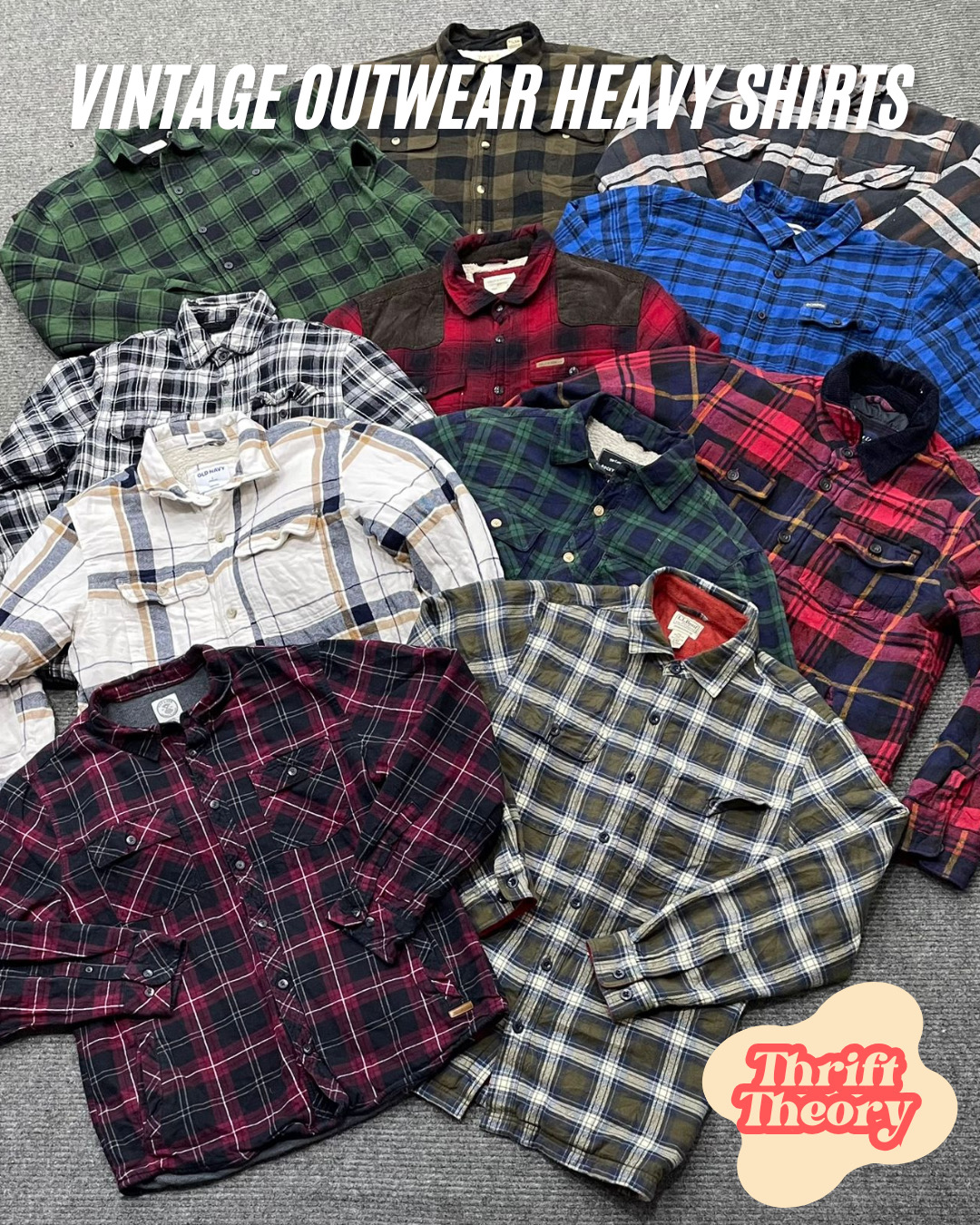 Vintage Outwear Heavy Shirts - (10/02)
