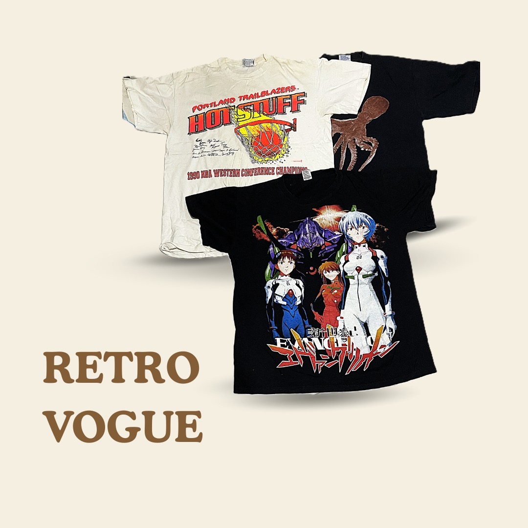 Original 90s Vintage Printed T-Shirts