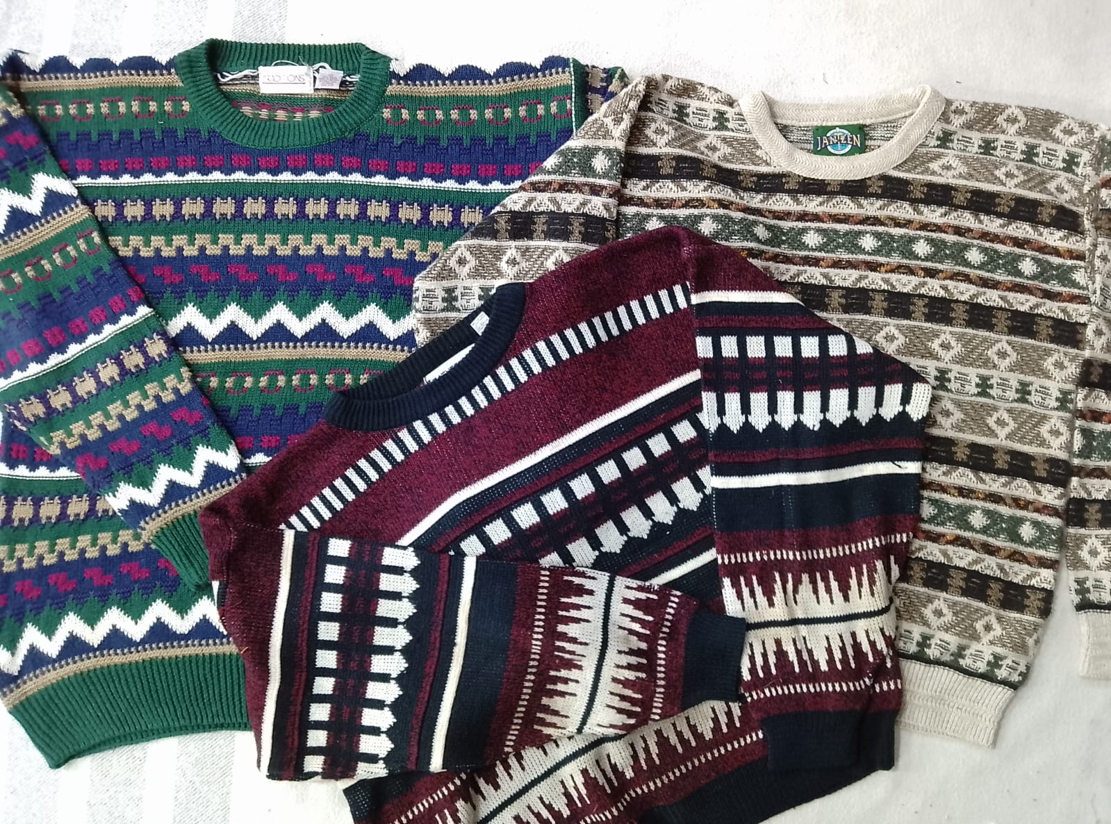 CR6517 Y2K Colorful Sweater