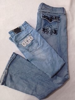 CR6519  Y2K Flare Jeans