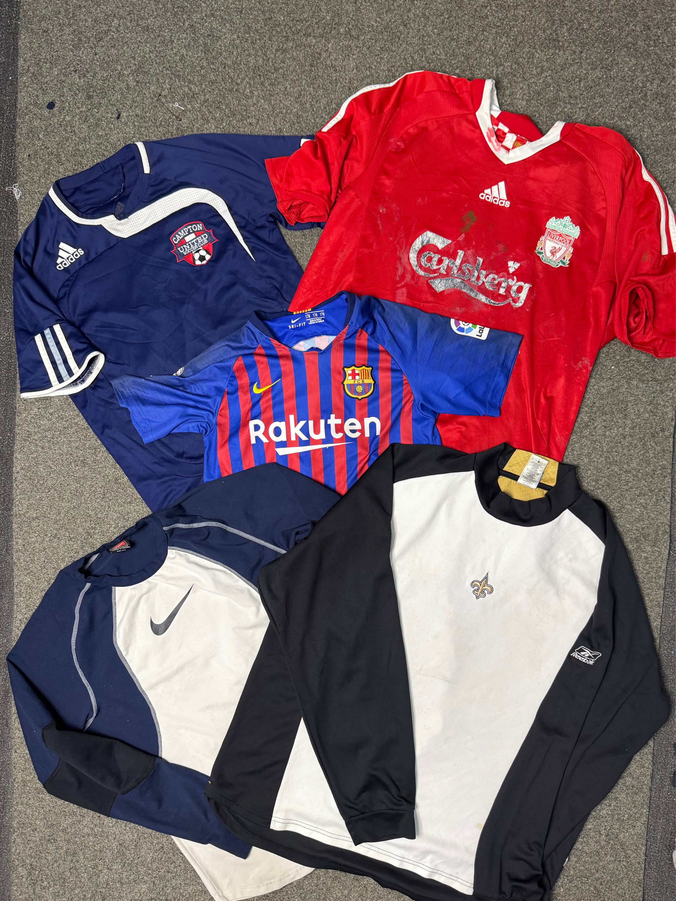 Camisetas de fútbol
