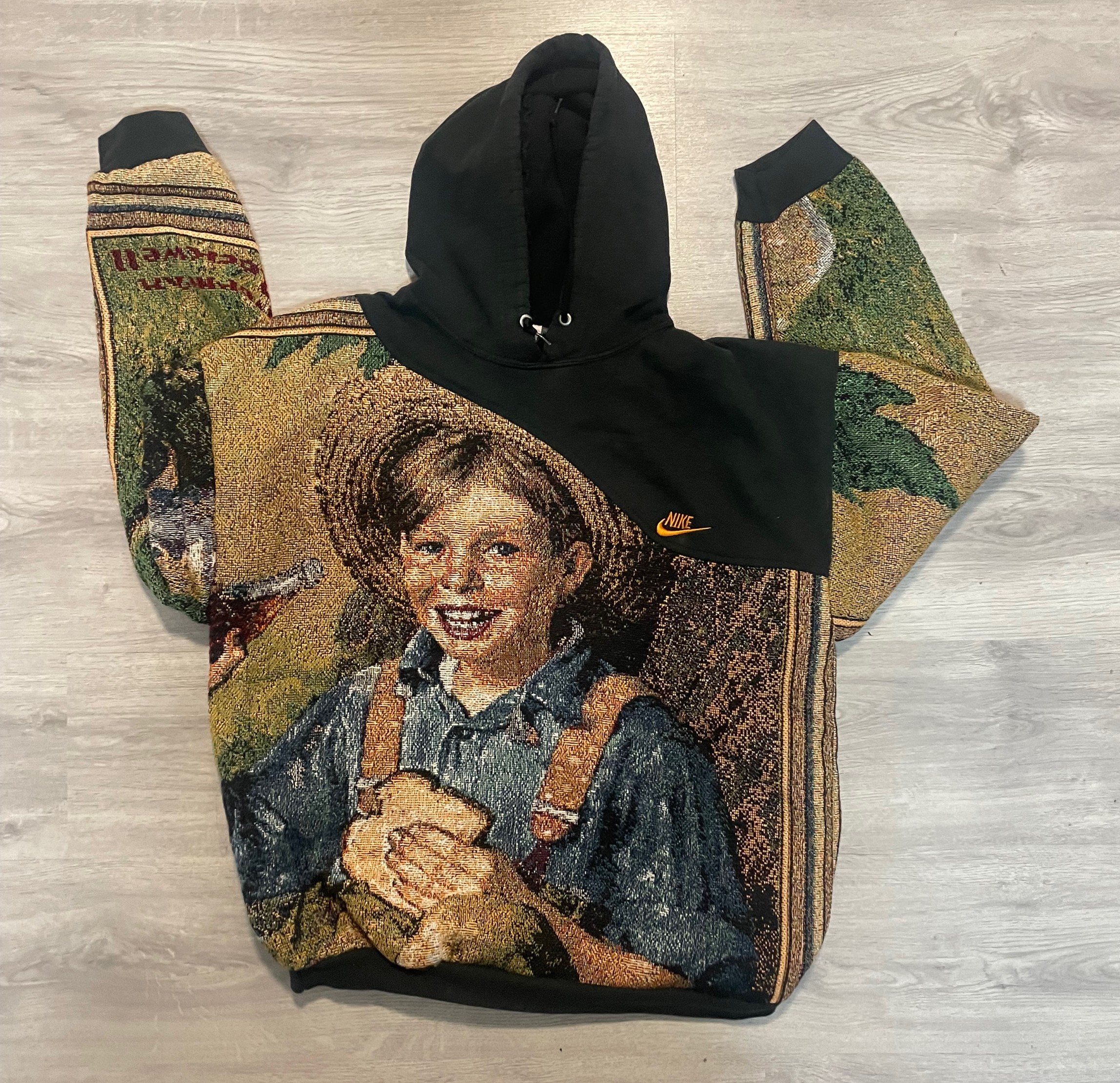 Upcycled Branded Sweatshirts